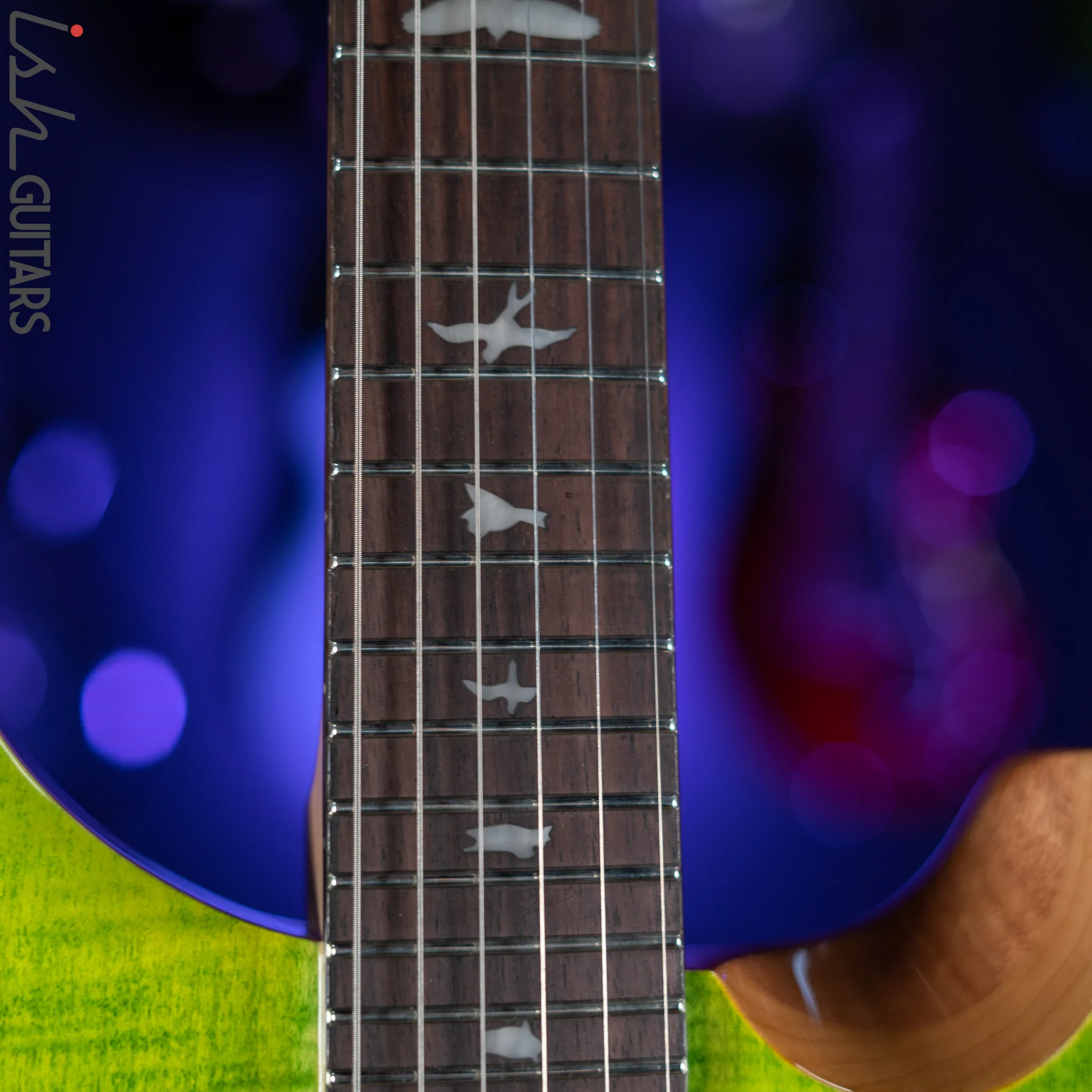 PRS SE Custom 24-08 Eriza Verde Electric Guitar - Image 5