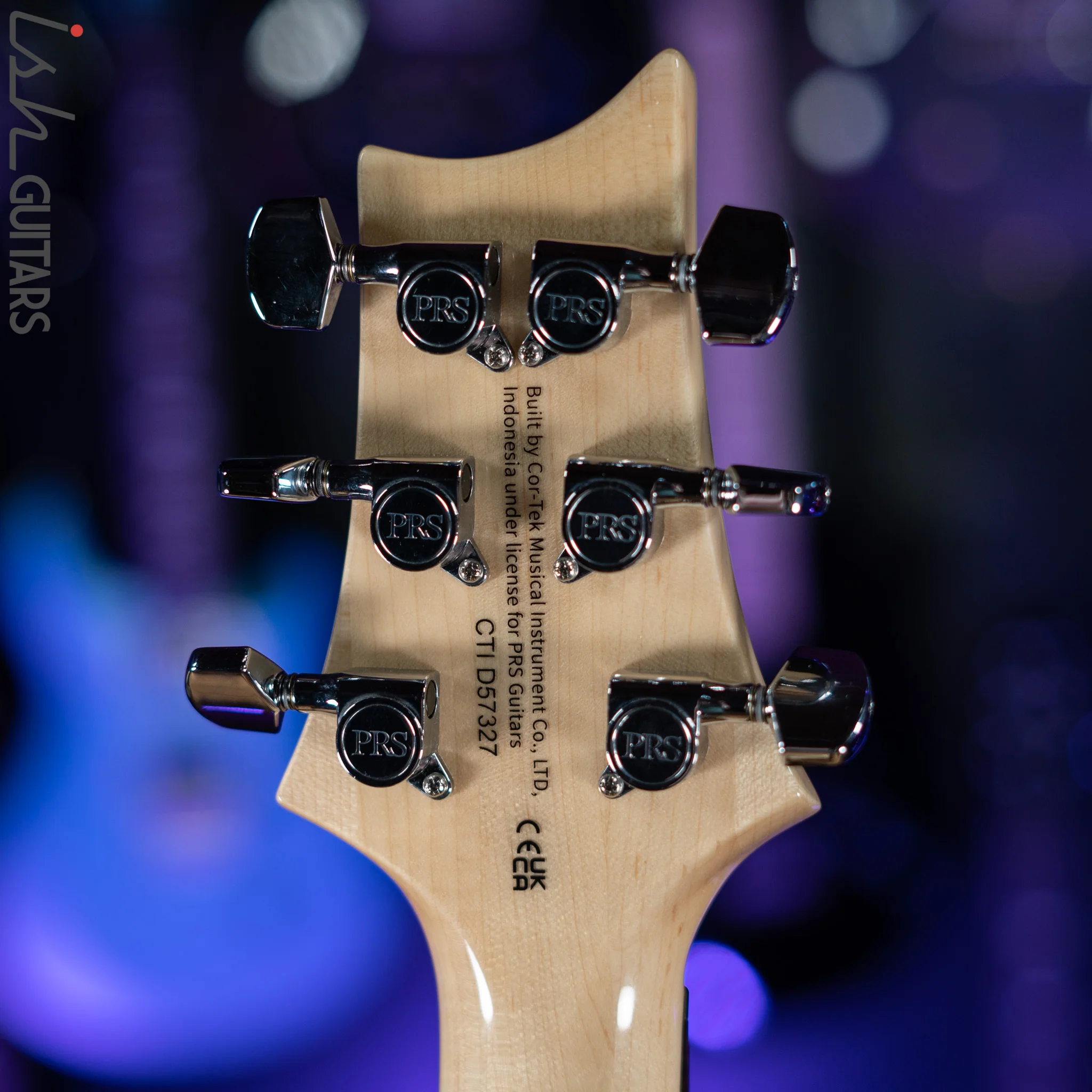 PRS SE Custom 24-08 Eriza Verde Electric Guitar - Image 11