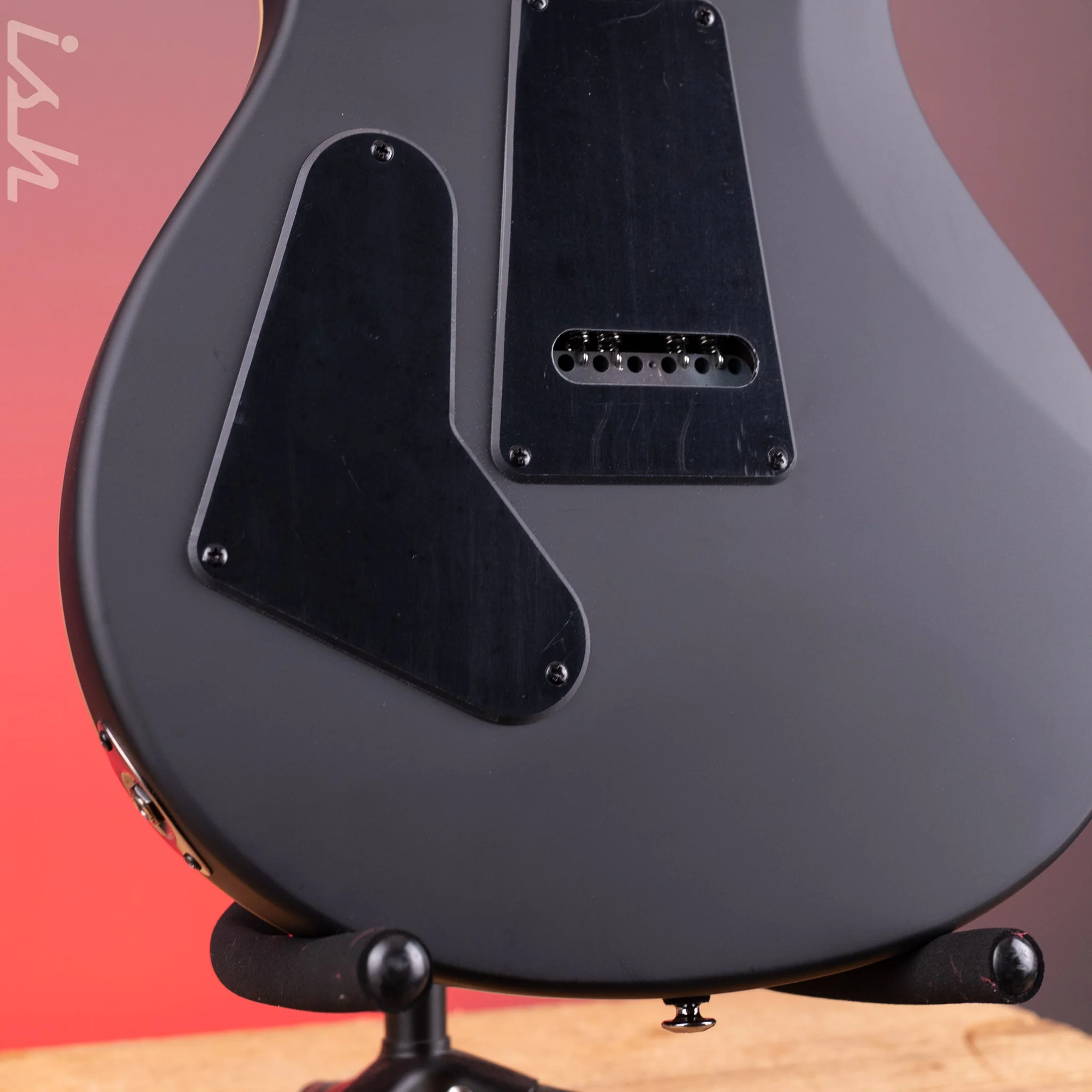 PRS SE Custom 24-08 Poplar Burl Limited Edition Charcoal Cherry Midnight Burst - Image 10