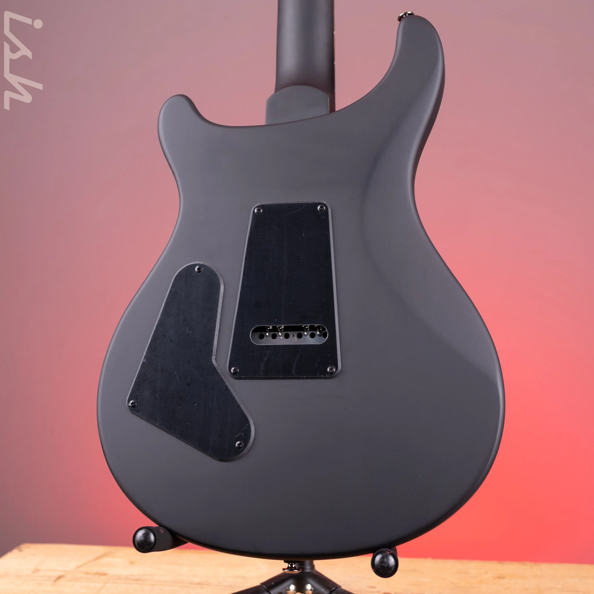 PRS SE Custom 24-08 Poplar Burl Limited Edition Charcoal Cherry Midnight Burst - Image 8