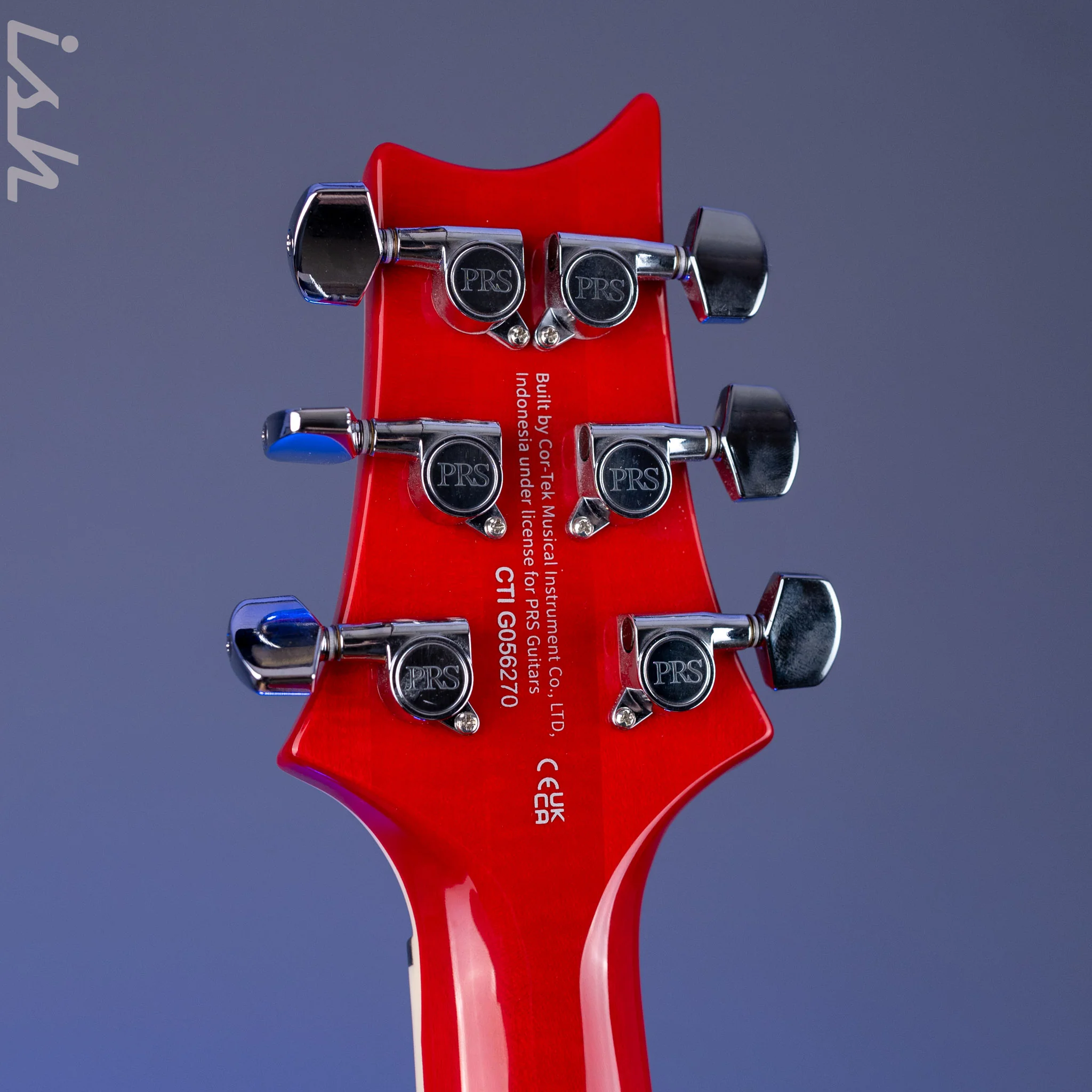 PRS SE Custom 24-08 Quilt Electric Guitar Charcoal Cherry Burst *2025 Release!* - Image 10
