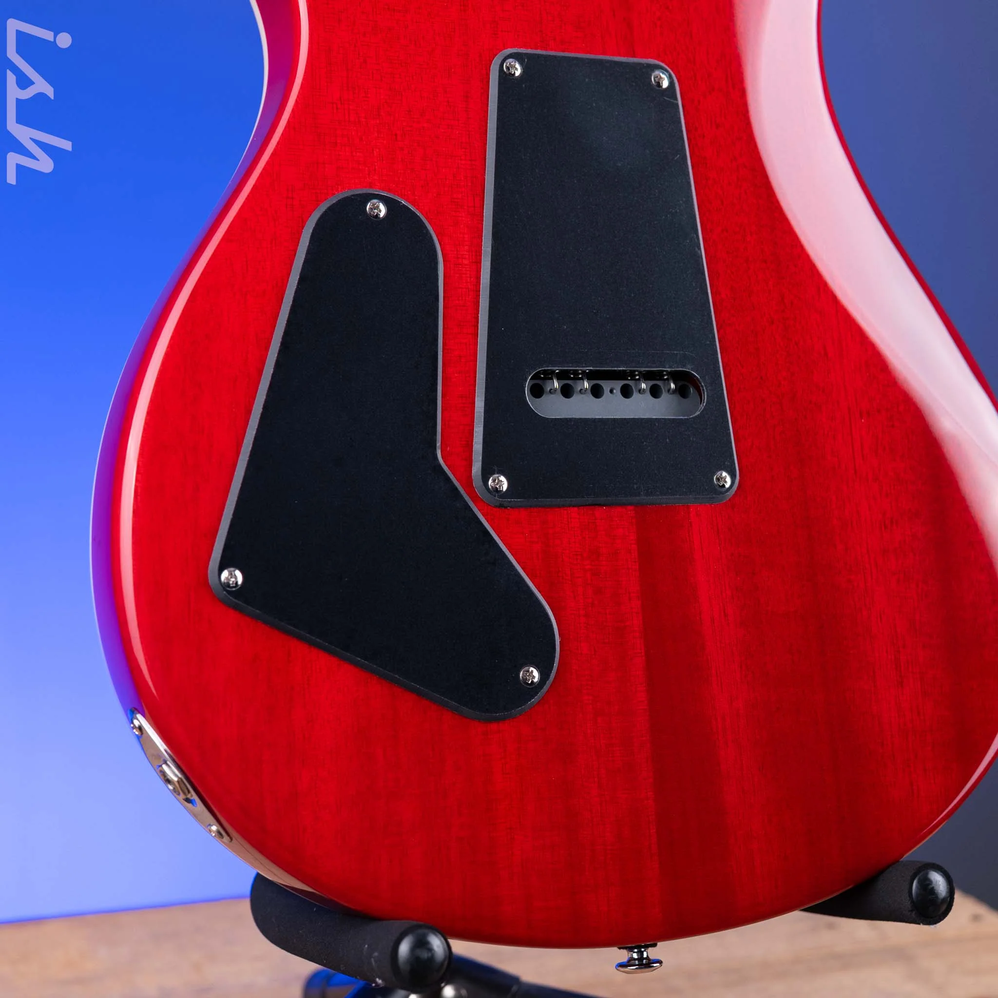 PRS SE Custom 24-08 Quilt Electric Guitar Charcoal Cherry Burst *2025 Release!* - Image 9