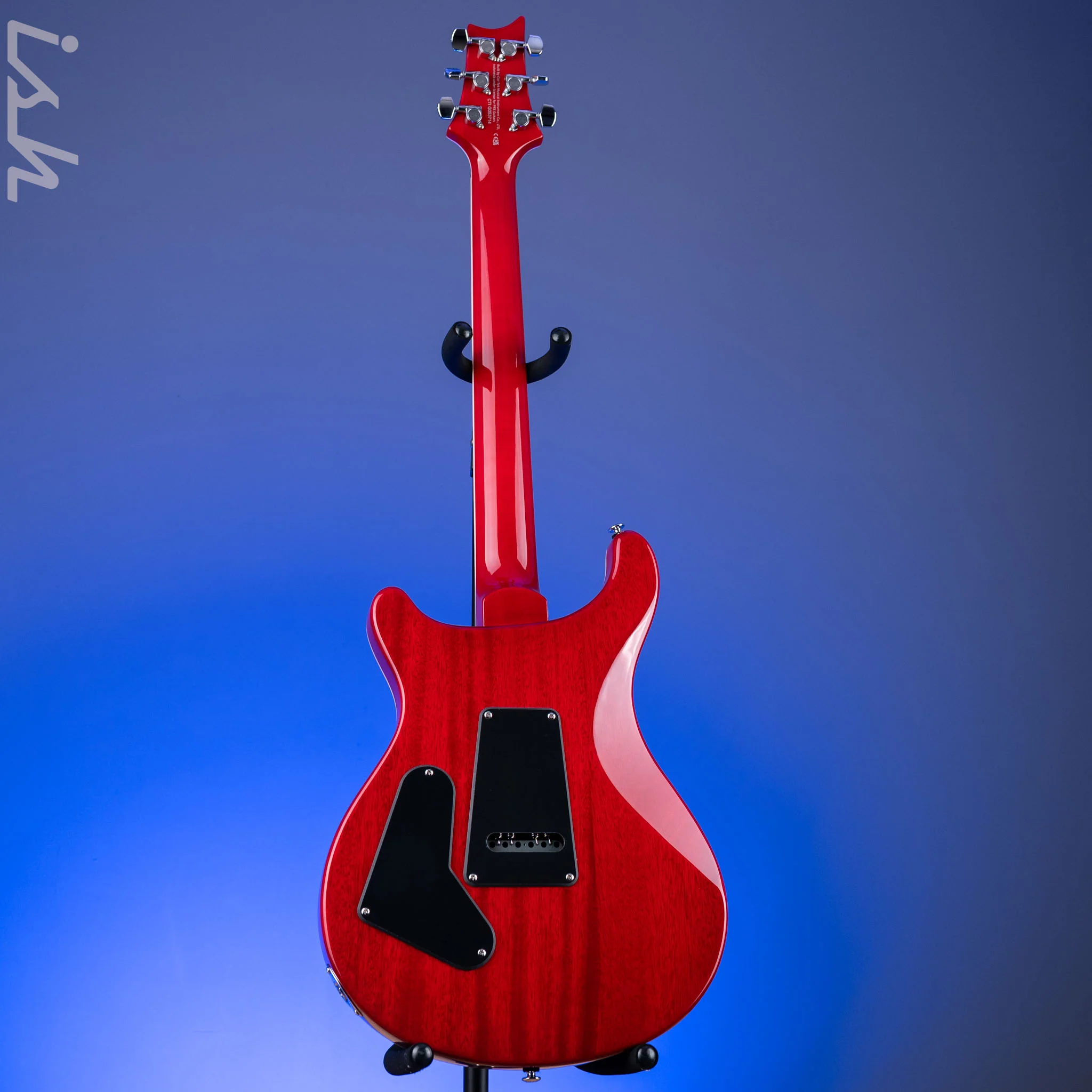 PRS SE Custom 24-08 Quilt Electric Guitar Charcoal Cherry Burst *2025 Release!* - Image 6
