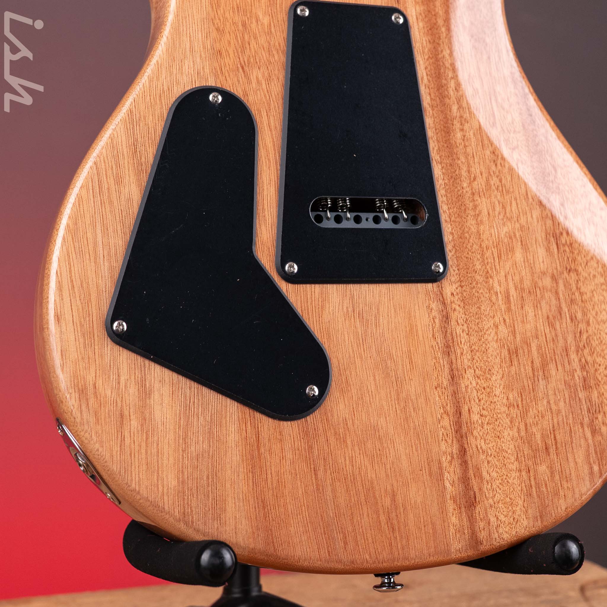 PRS SE Custom 24 Blue Matteo Natural Back - Image 11