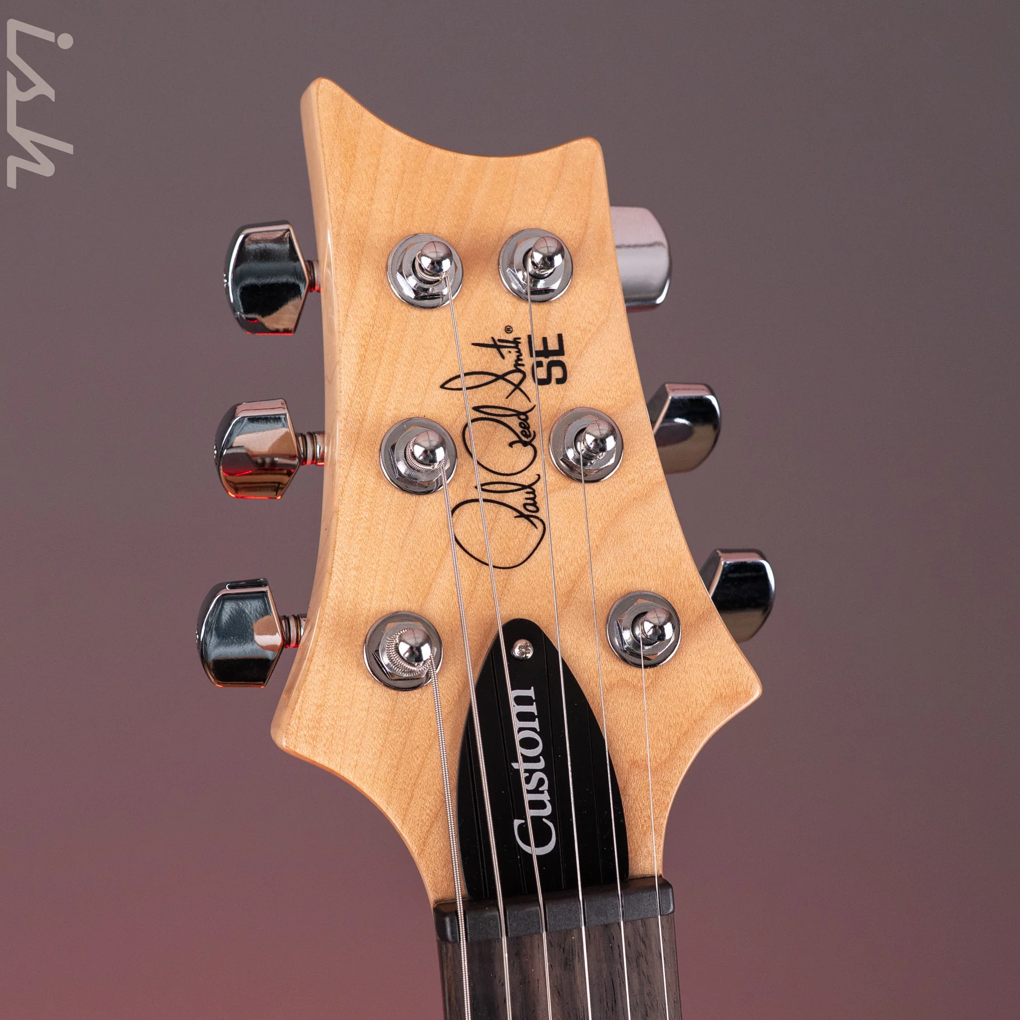 PRS SE Custom 24 Blue Matteo Natural Back - Image 7