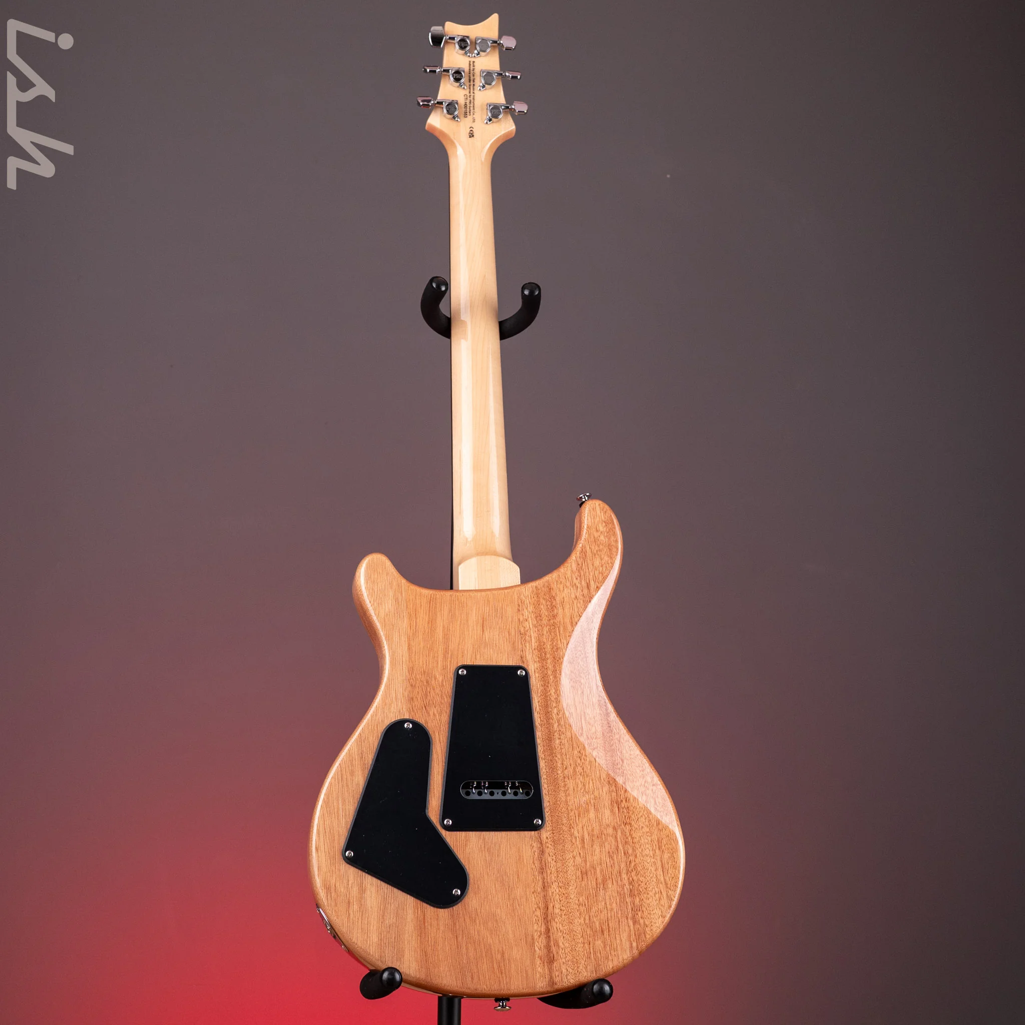 PRS SE Custom 24 Blue Matteo Natural Back - Image 8