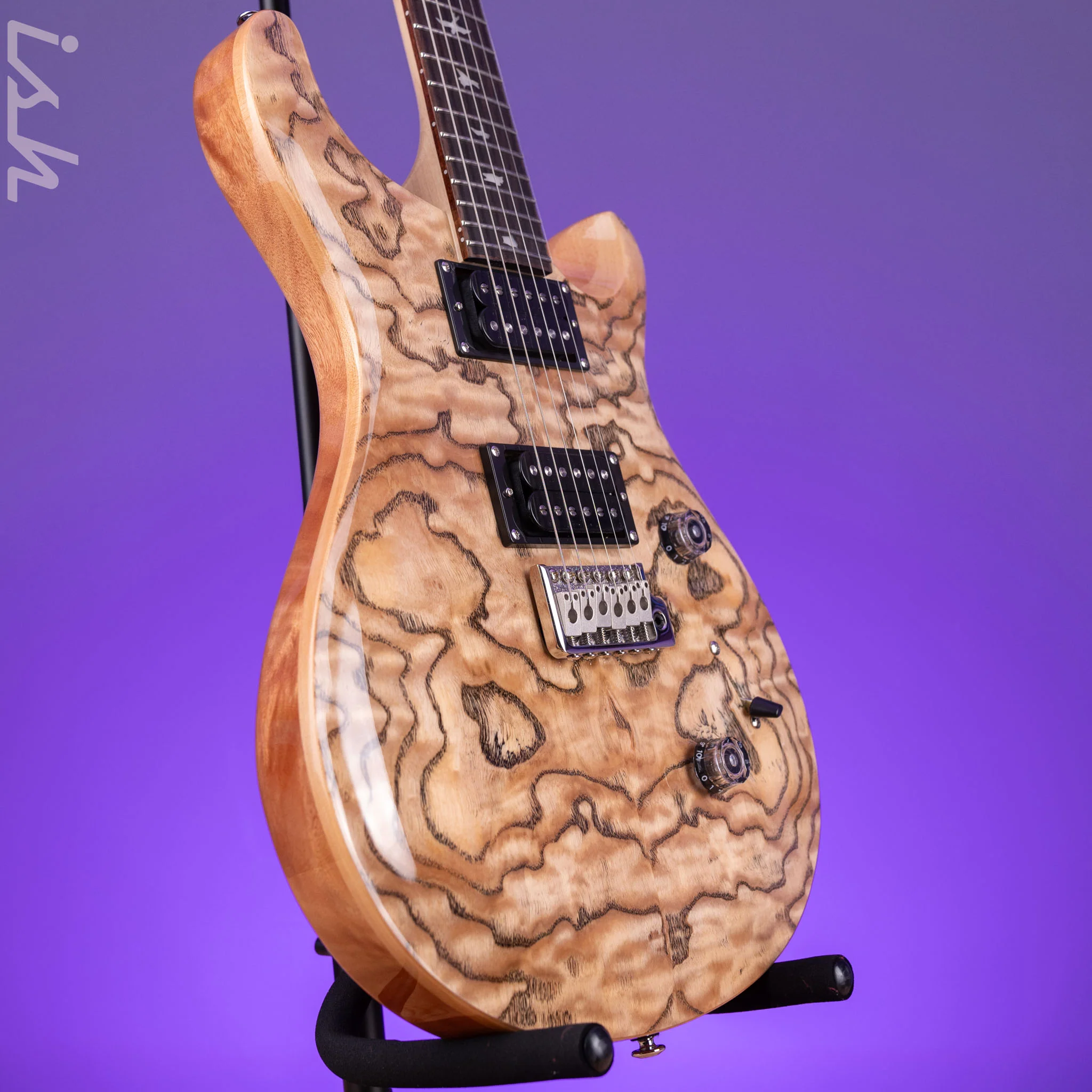PRS SE Custom 24 Burled Ash Limited Edition Natural - Image 3