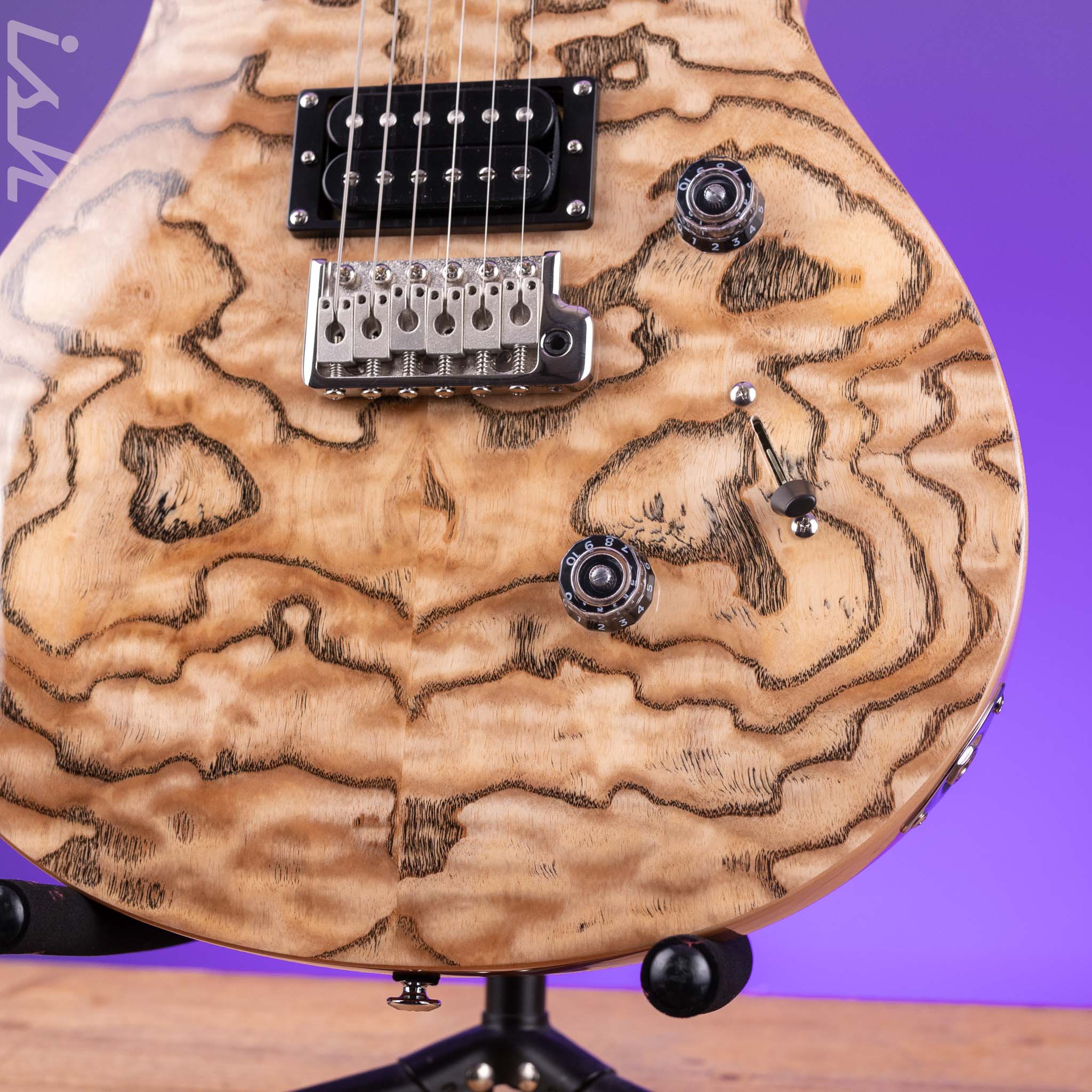 PRS SE Custom 24 Burled Ash Limited Edition Natural - Image 5