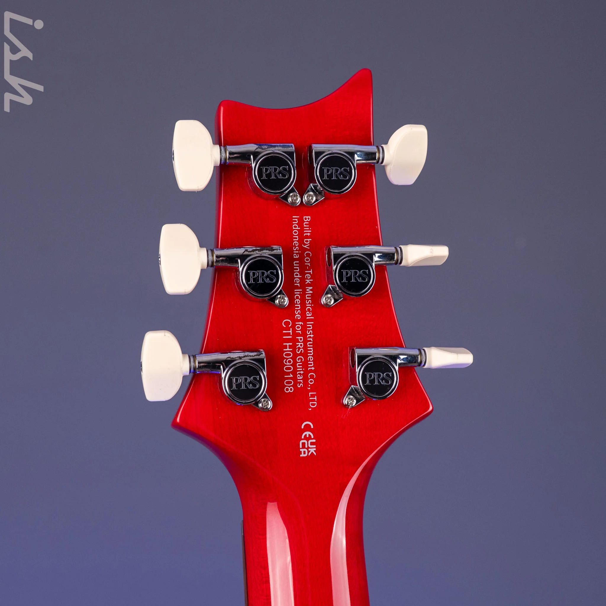 PRS SE Custom 24 Charcoal Cherry Burst - Image 12