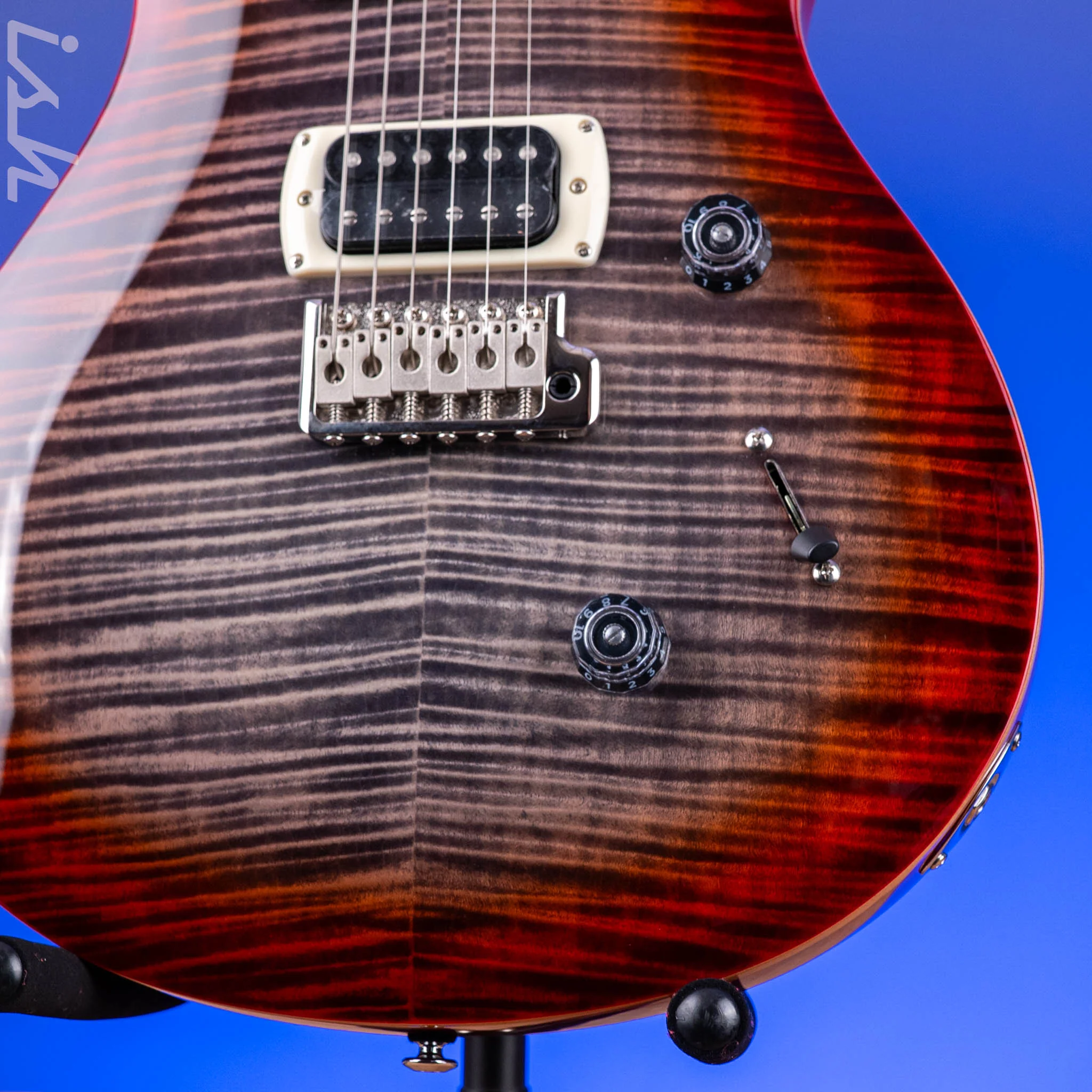 PRS SE Custom 24 Charcoal Cherry Burst - Image 5