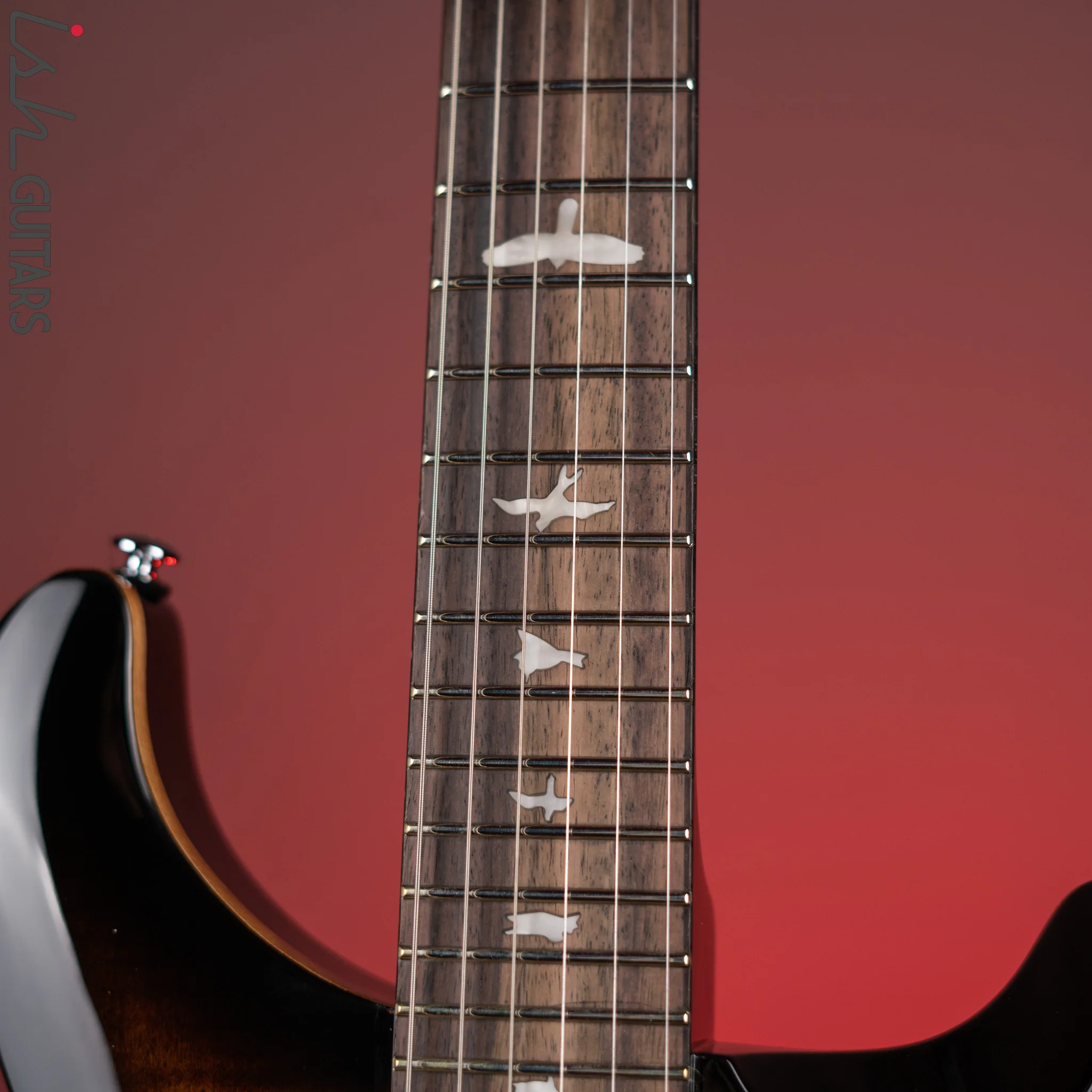 PRS SE Custom 24 Electric Guitar Black Gold - Image 5