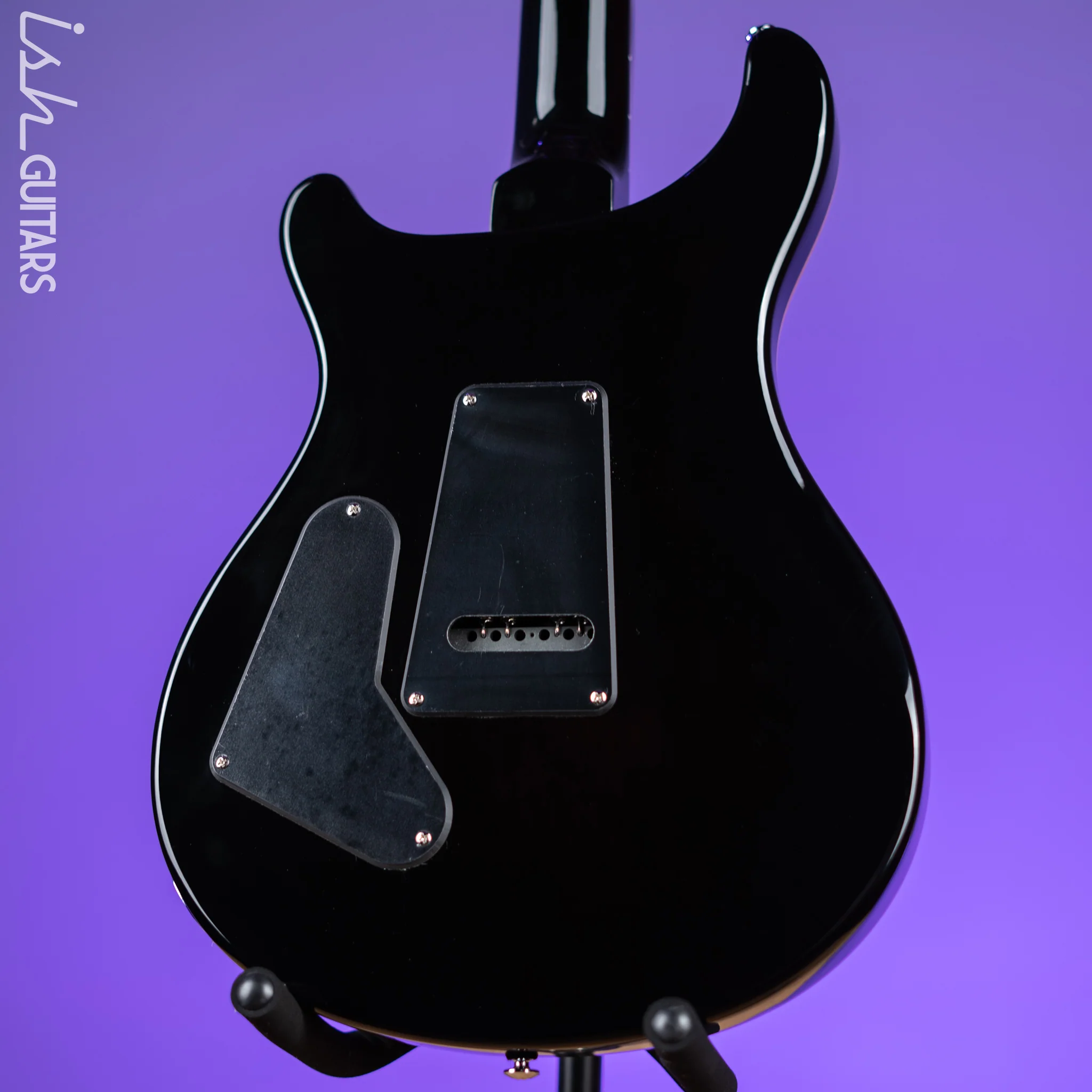 PRS SE Custom 24 Electric Guitar Black Gold - Image 7