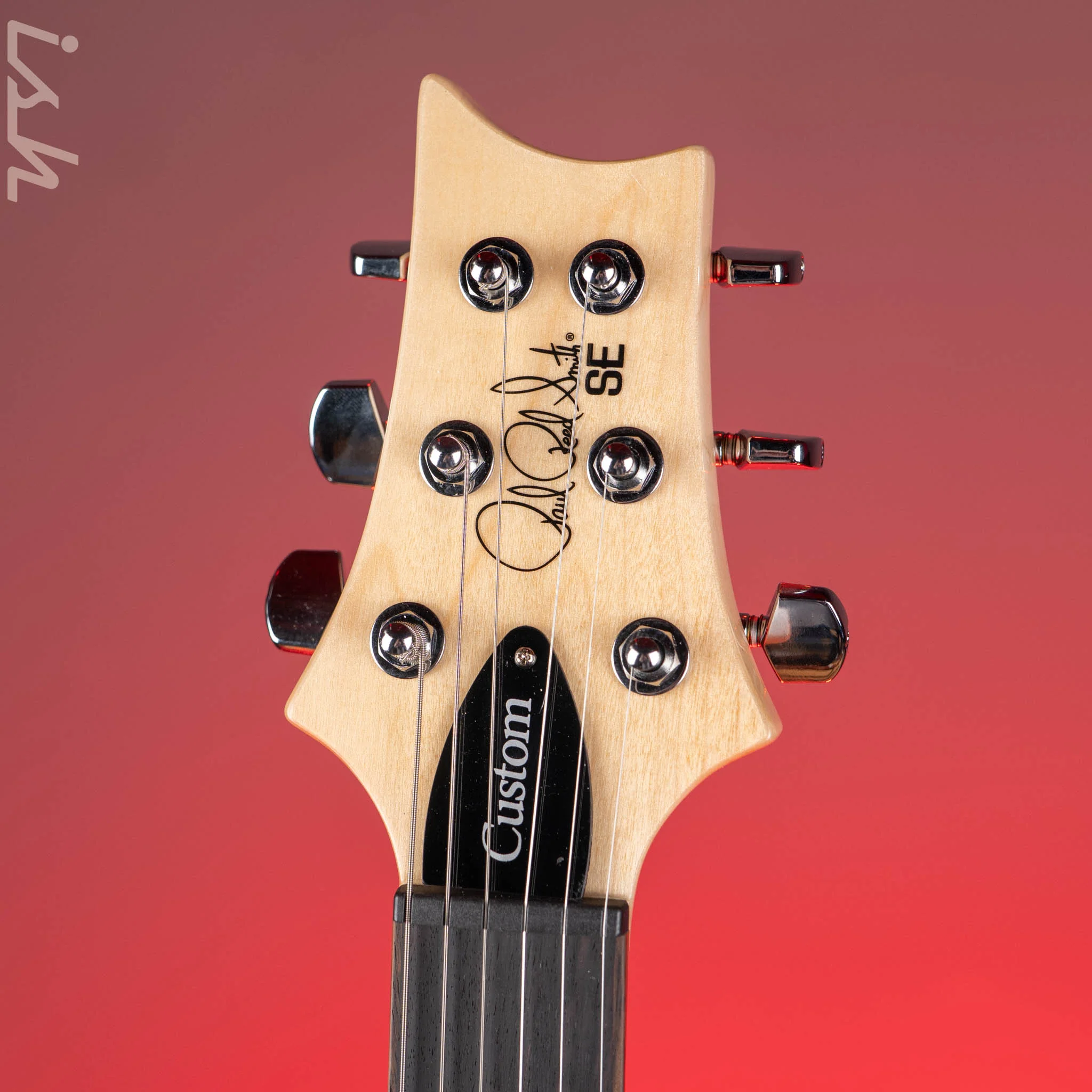 PRS SE Custom 24 Electric Guitar Blue Fade Demo - Image 5