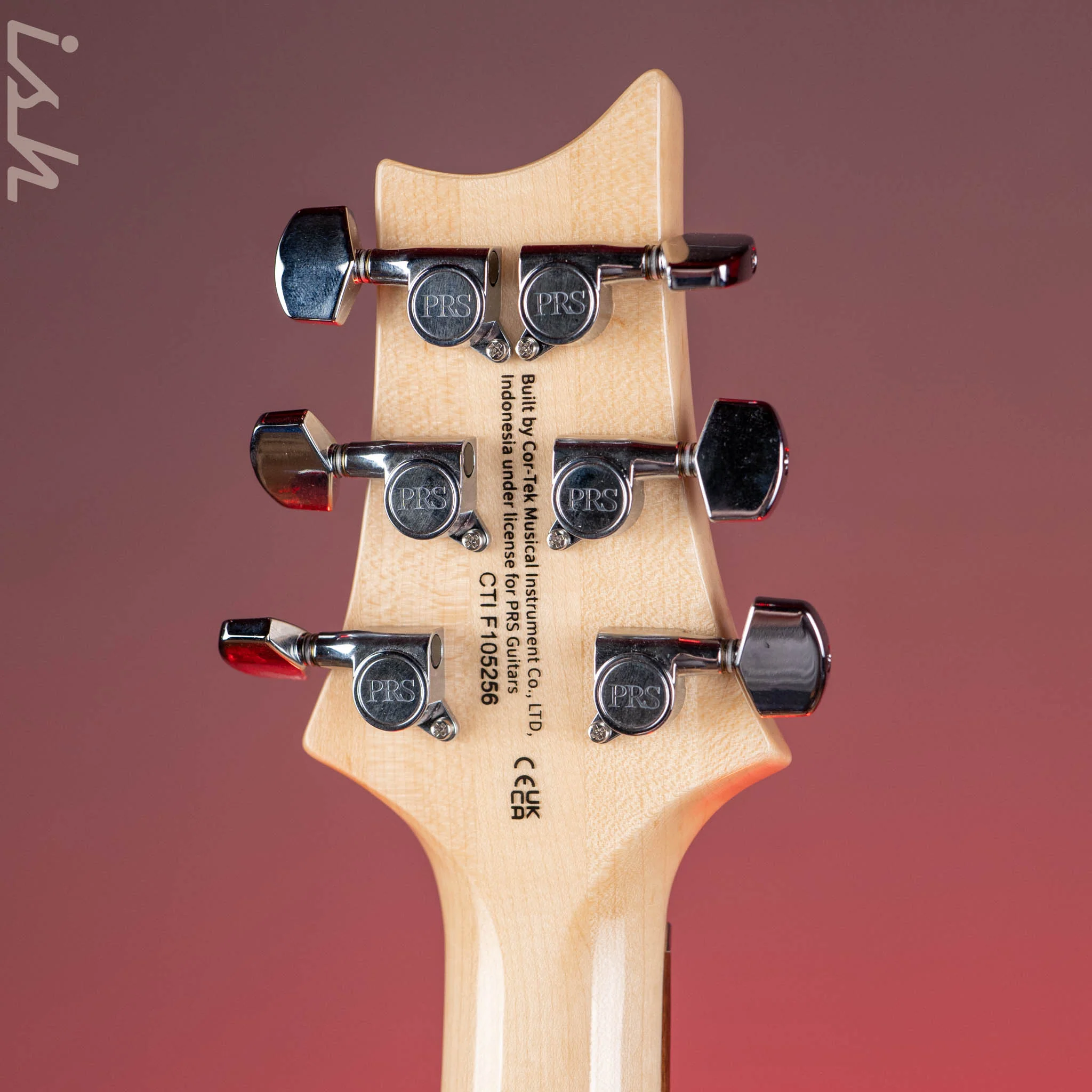 PRS SE Custom 24 Electric Guitar Blue Fade Demo - Image 10