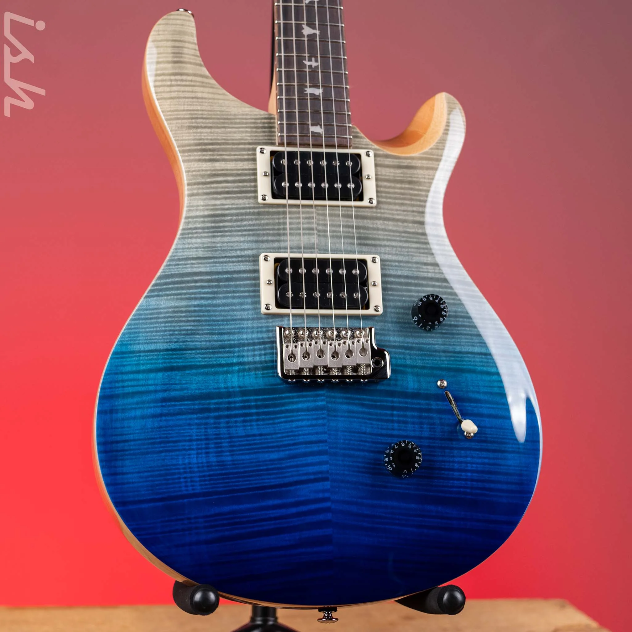 PRS SE Custom 24 Electric Guitar Blue Fade