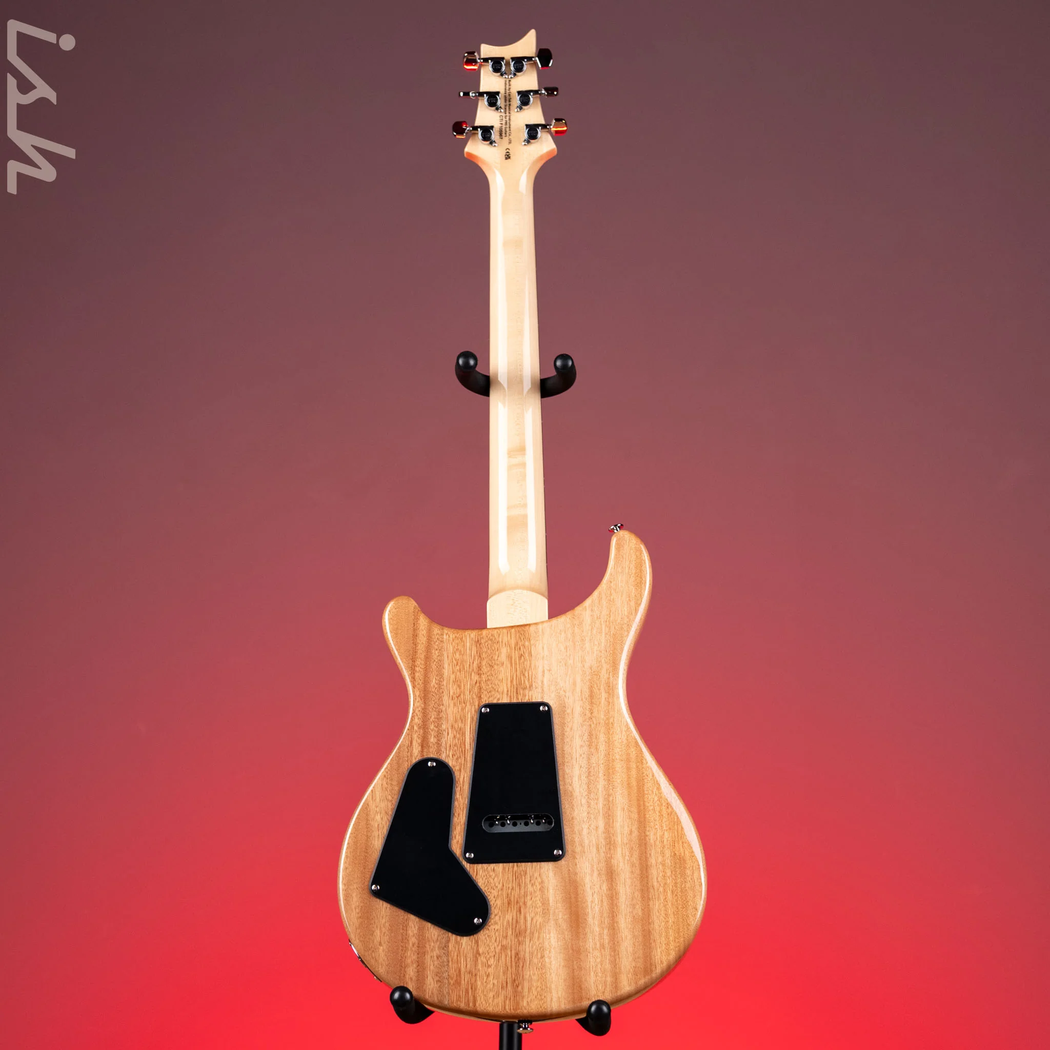 PRS SE Custom 24 Electric Guitar Blue Fade Demo - Image 6