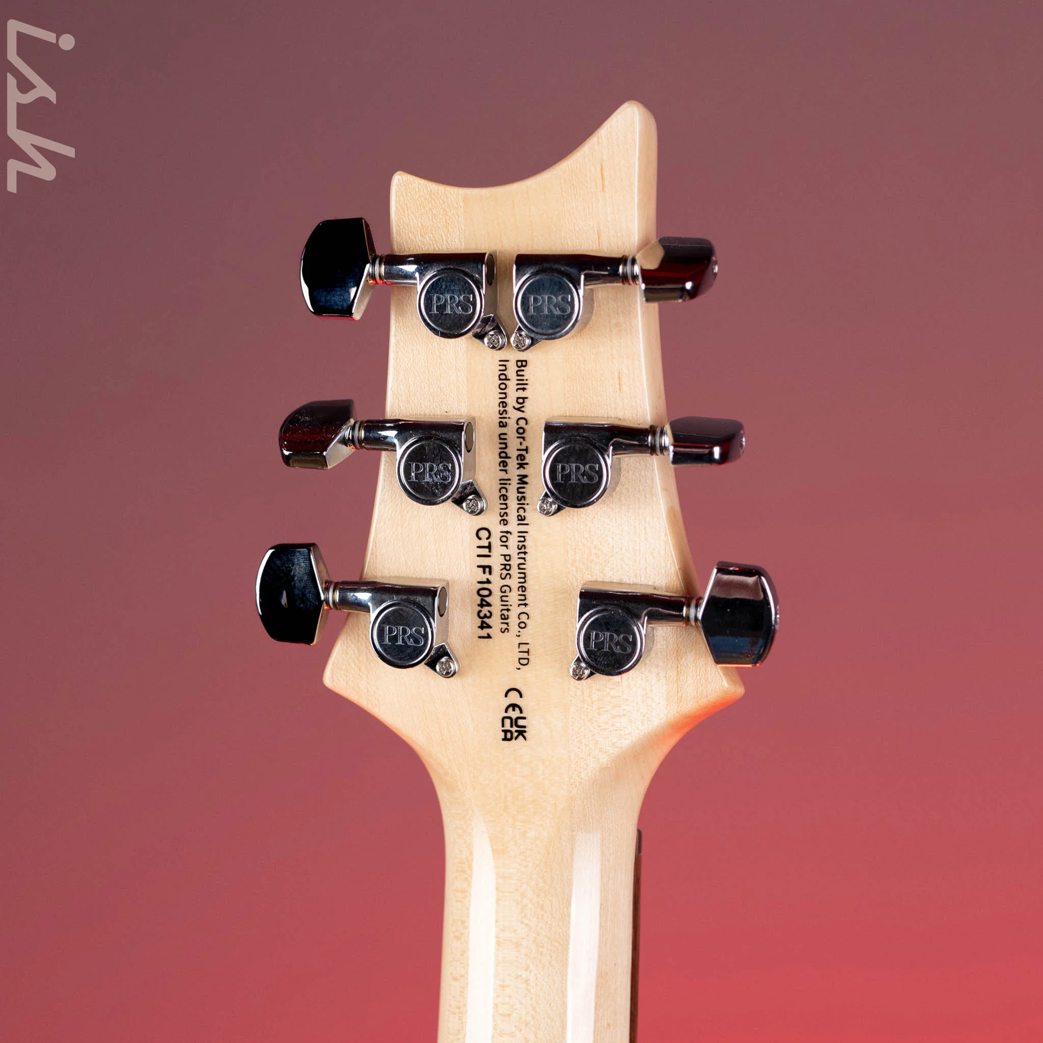 PRS SE Custom 24 Electric Guitar Blue Fade Demo - Image 10