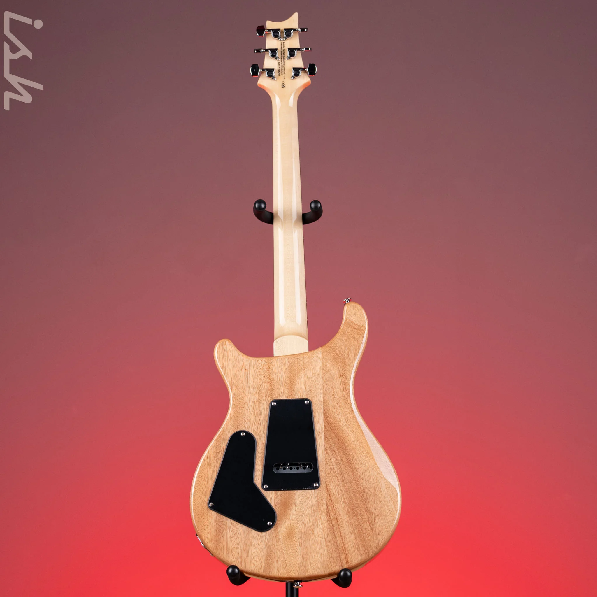 PRS SE Custom 24 Electric Guitar Blue Fade Demo - Image 6