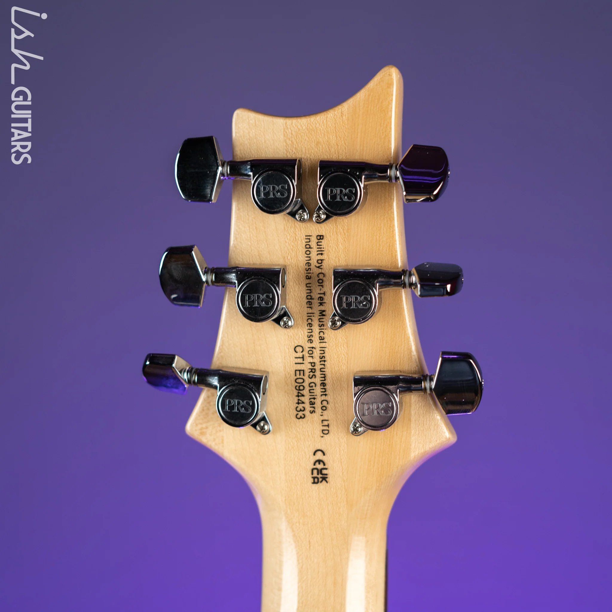 PRS SE Custom 24 Electric Guitar Charcoal - Image 9