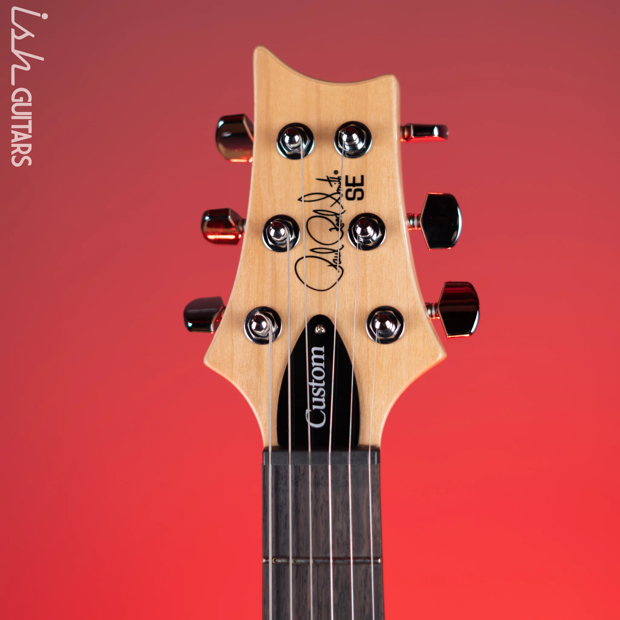 PRS SE Custom 24 Electric Guitar Faded Blue Burst - Image 5