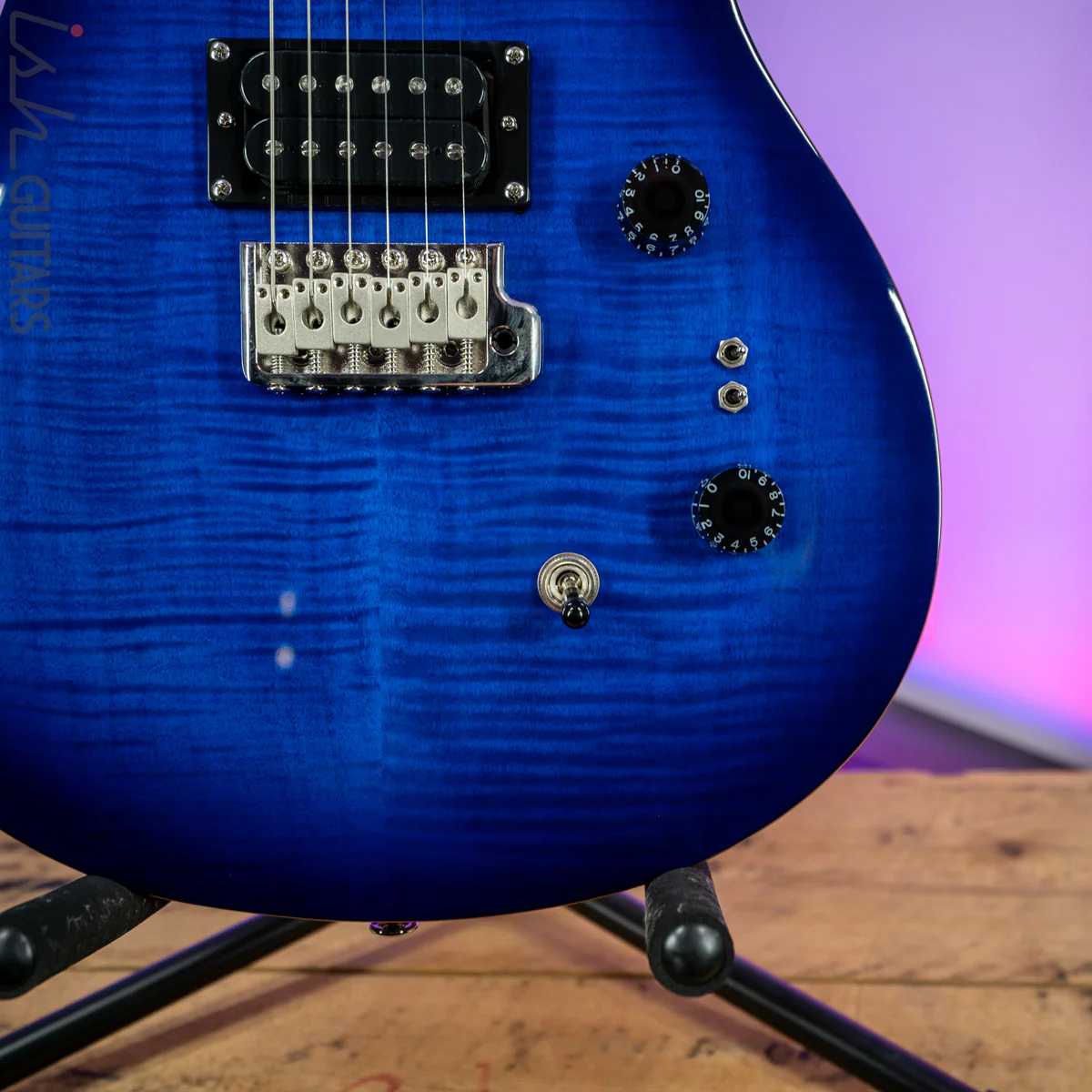 PRS SE 35th Anniversary Custom 24 Faded Blue Burst - Image 4