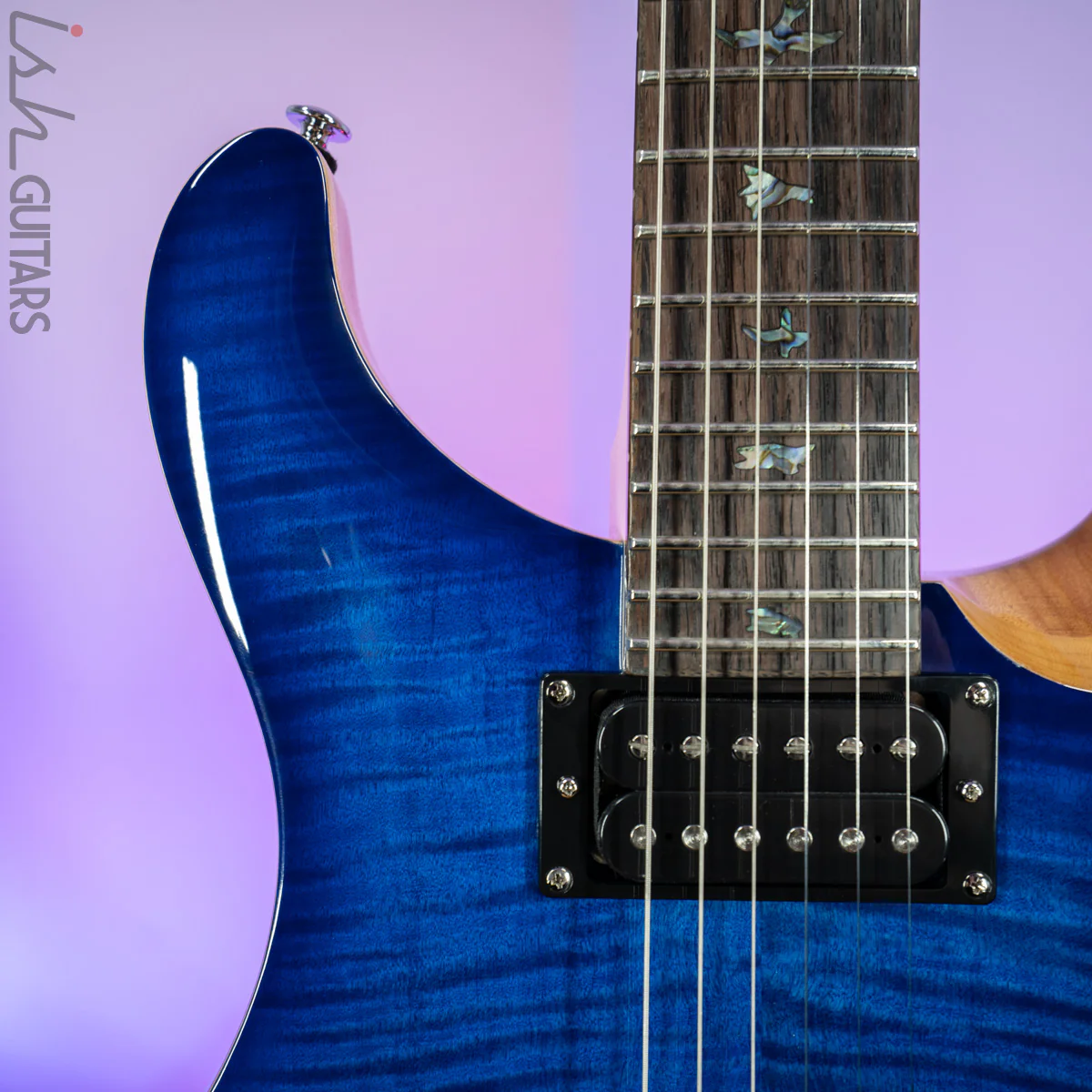 PRS SE Custom 24 Faded Blue Burst 35th Anniversary - Image 3