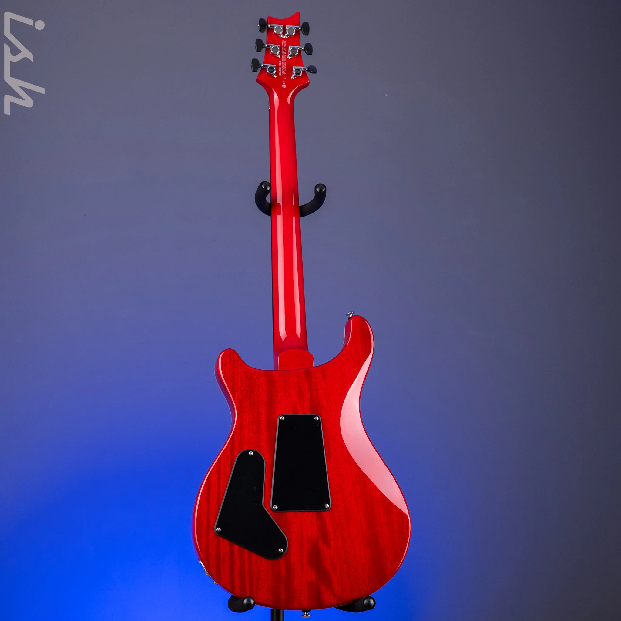 PRS SE Custom 24 Floyd Electric Guitar Charcoal Cherry Burst - Image 8