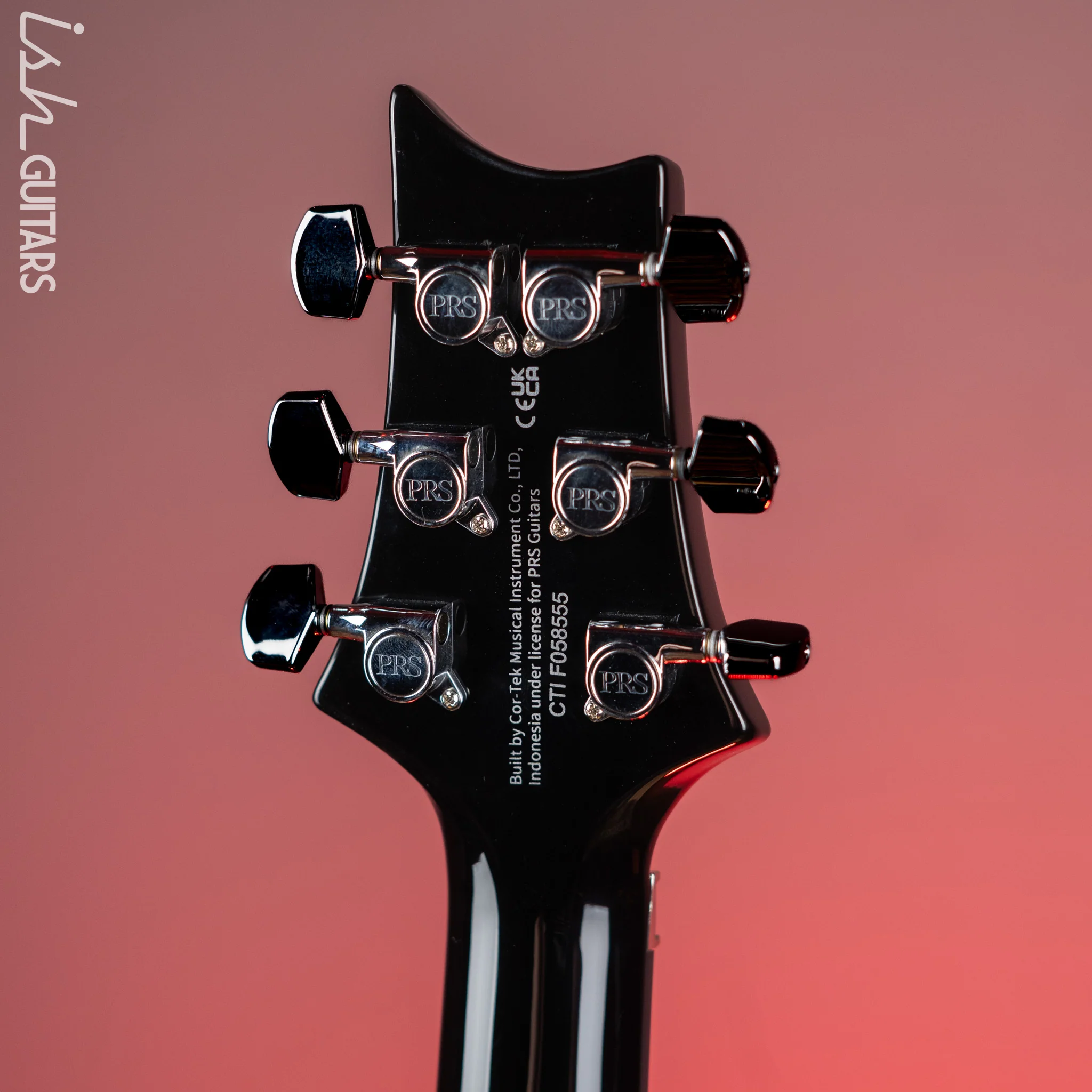 PRS SE Custom 24 “Floyd” Left-Handed Charcoal Burst - Image 10