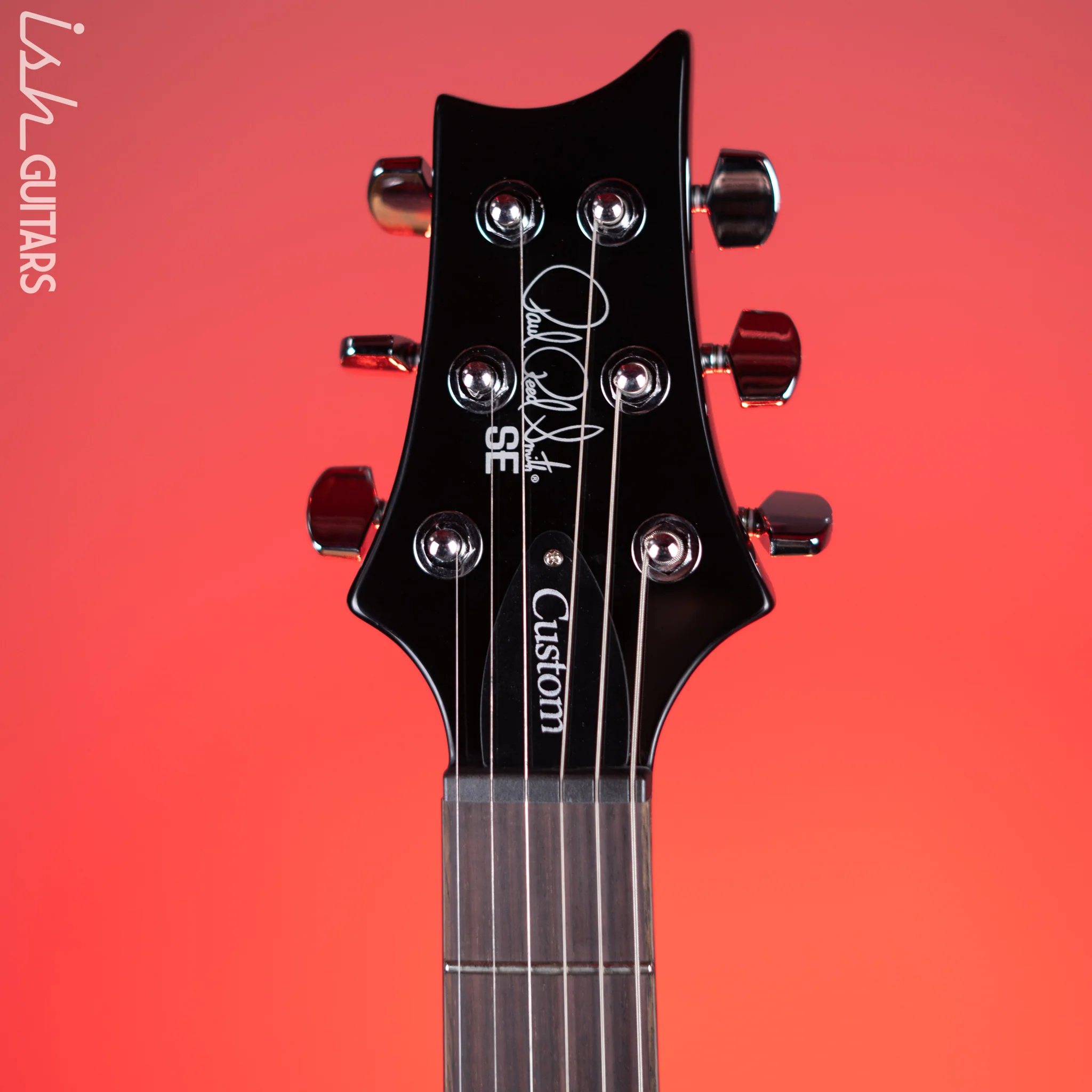 PRS SE Custom 24 Lefty Black Gold Burst - Image 5