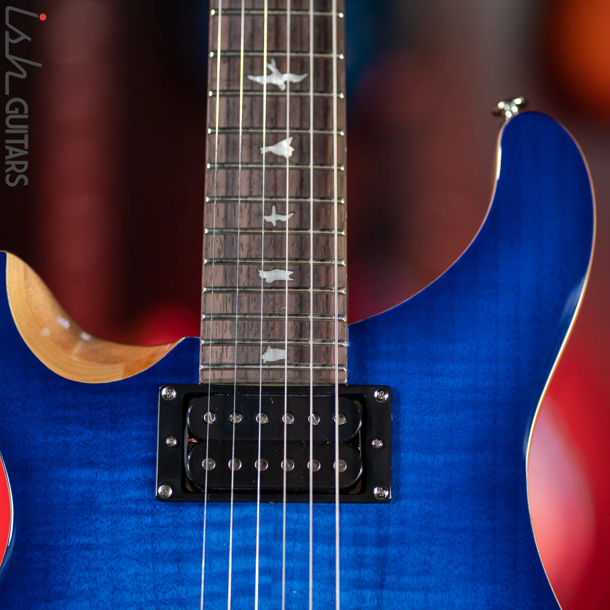 PRS SE Custom 24 Lefty Faded Blue Burst - Image 3