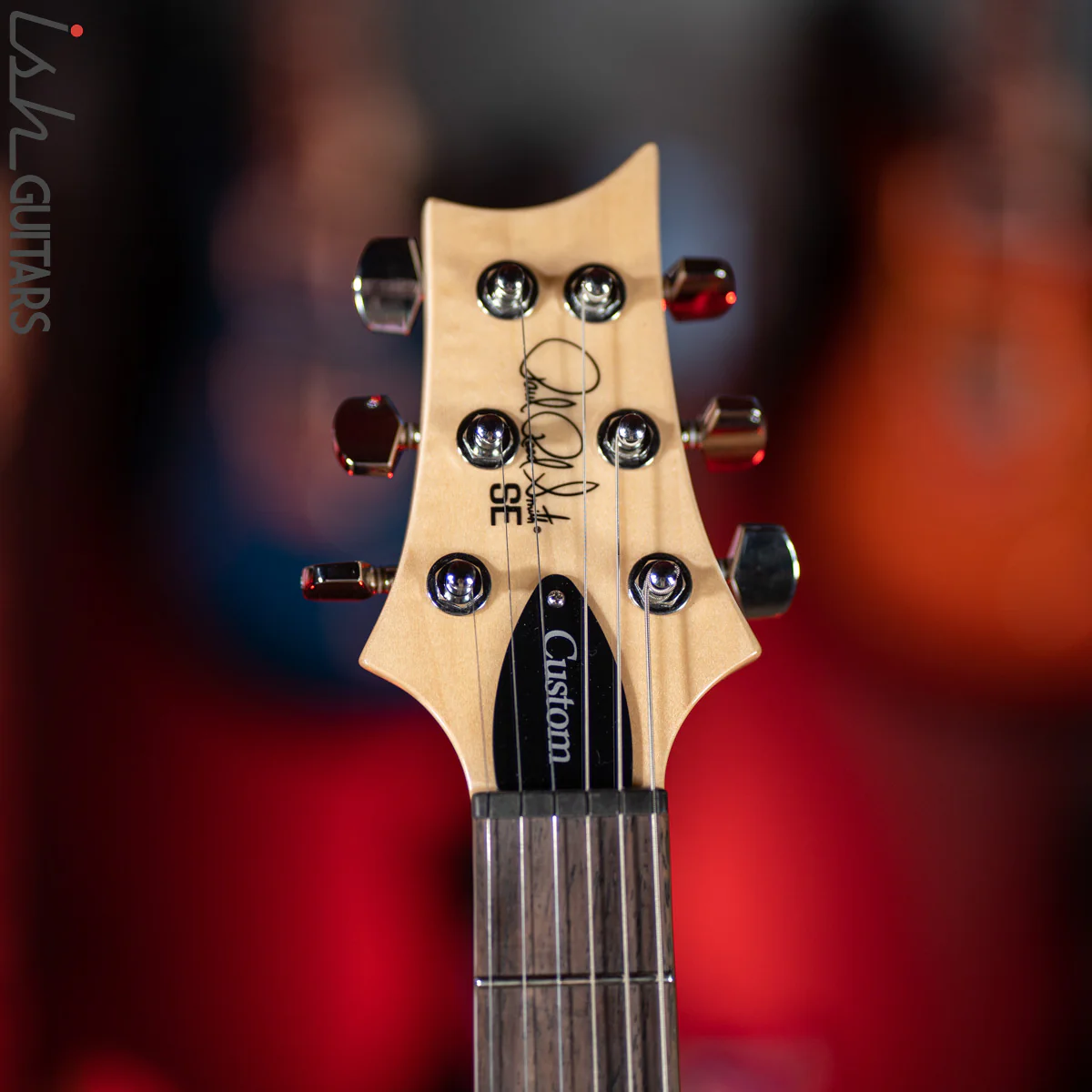 PRS SE Custom 24 Lefty Faded Blue Burst - Image 5