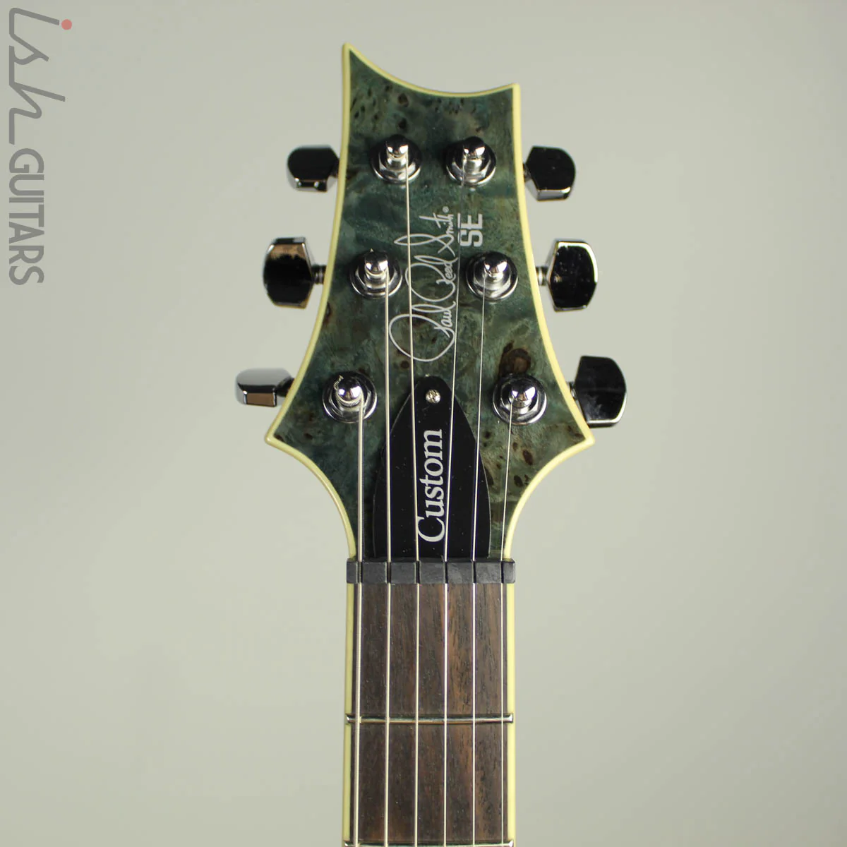 2020 PRS SE Custom 24 Poplar Burl Whale Blue - Image 5