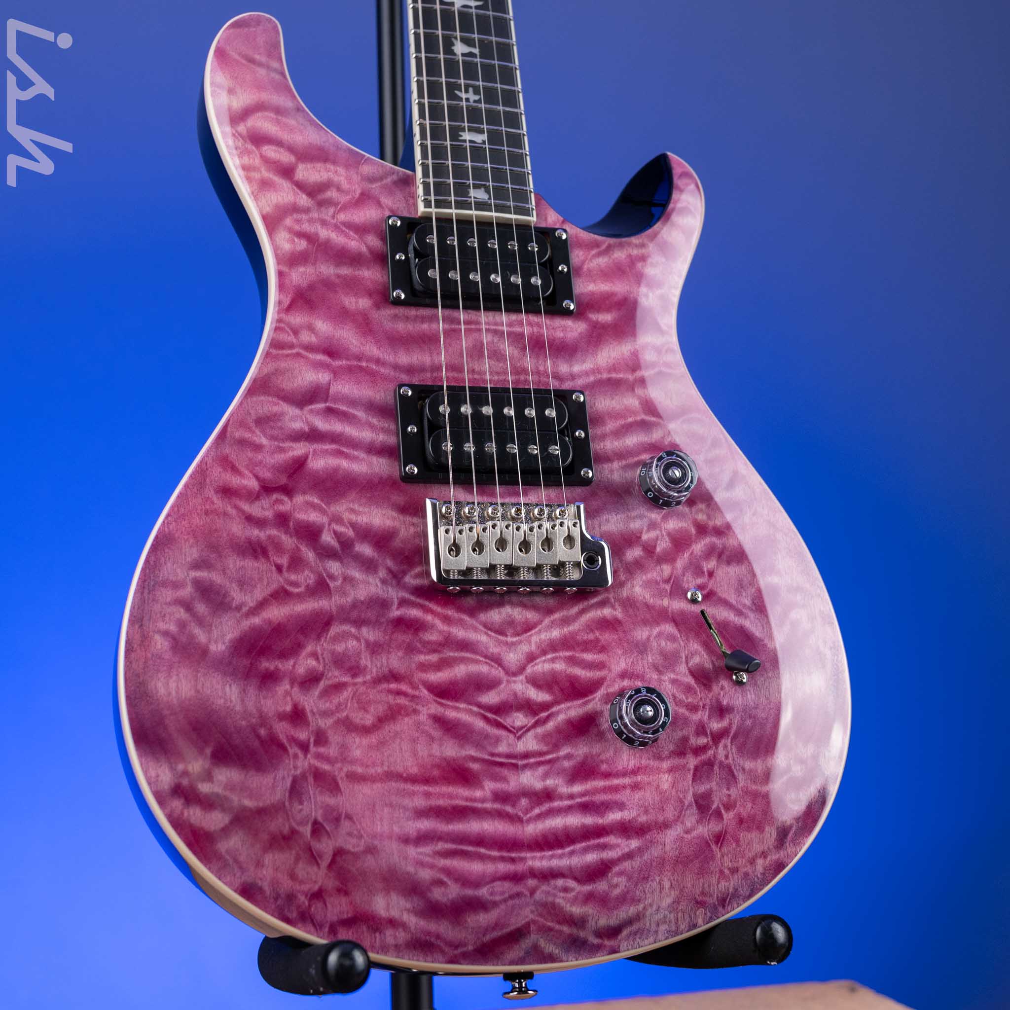 PRS SE Custom 24 Quilt Electric Guitar Violet