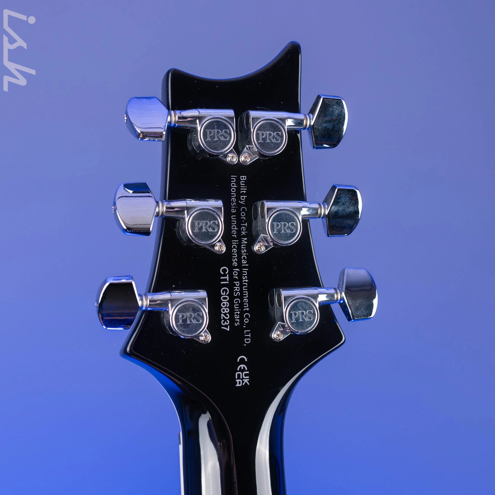 PRS SE Custom 24 Quilt Electric Guitar Violet - Image 10