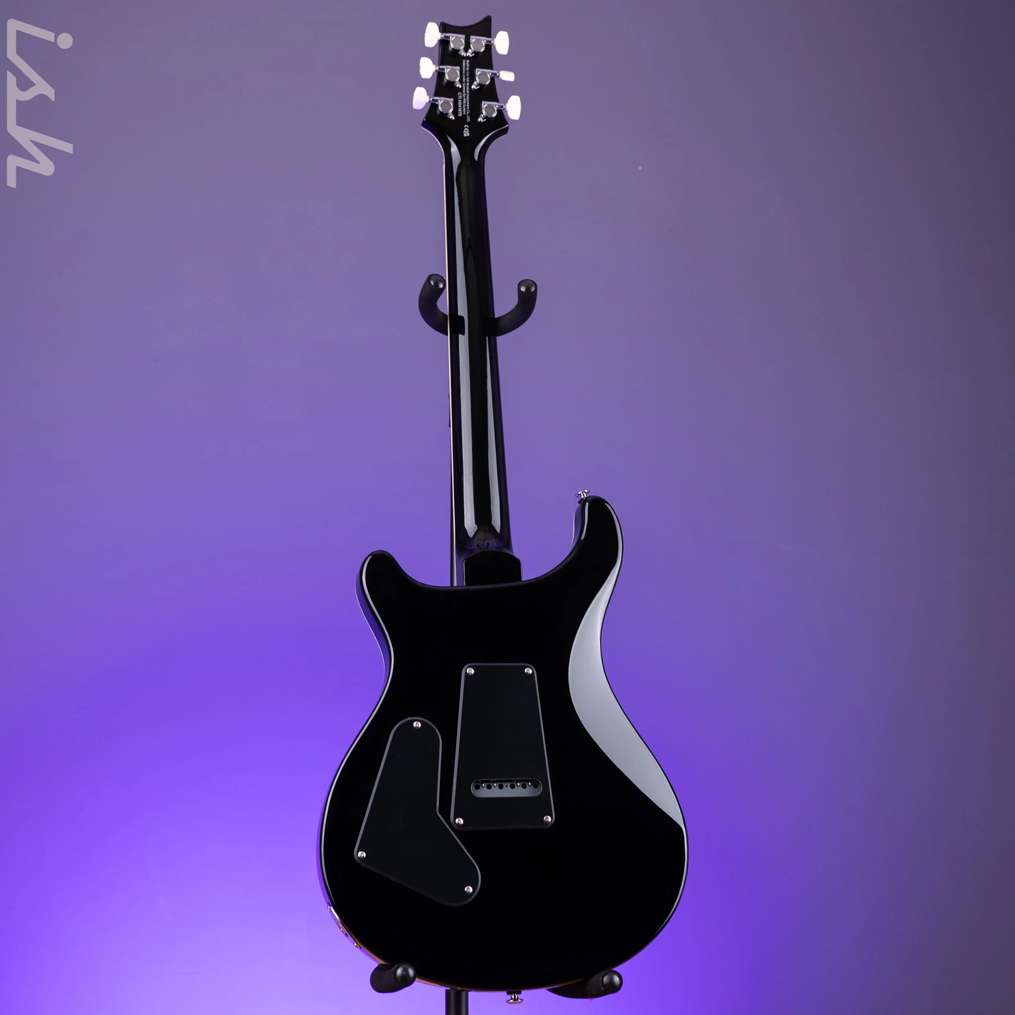 PRS SE Custom 24 Quilt Teal Black *New Color* - Image 8