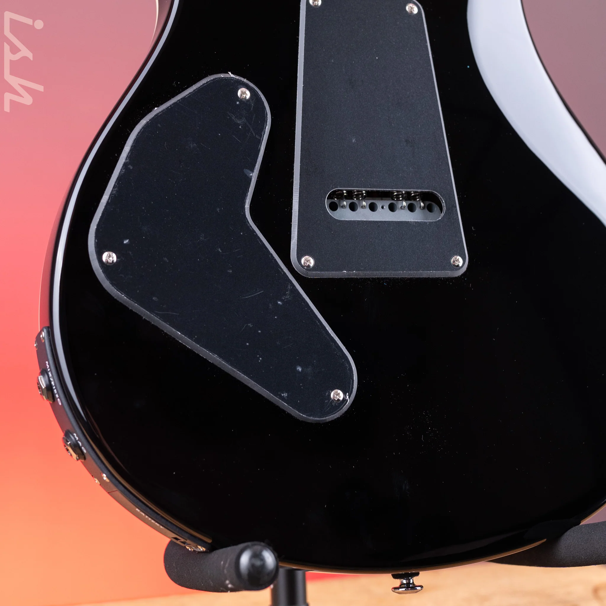 PRS SE Custom 24 Semi-Hollow Piezo Charcoal Burst *2025 Release!* - Image 9