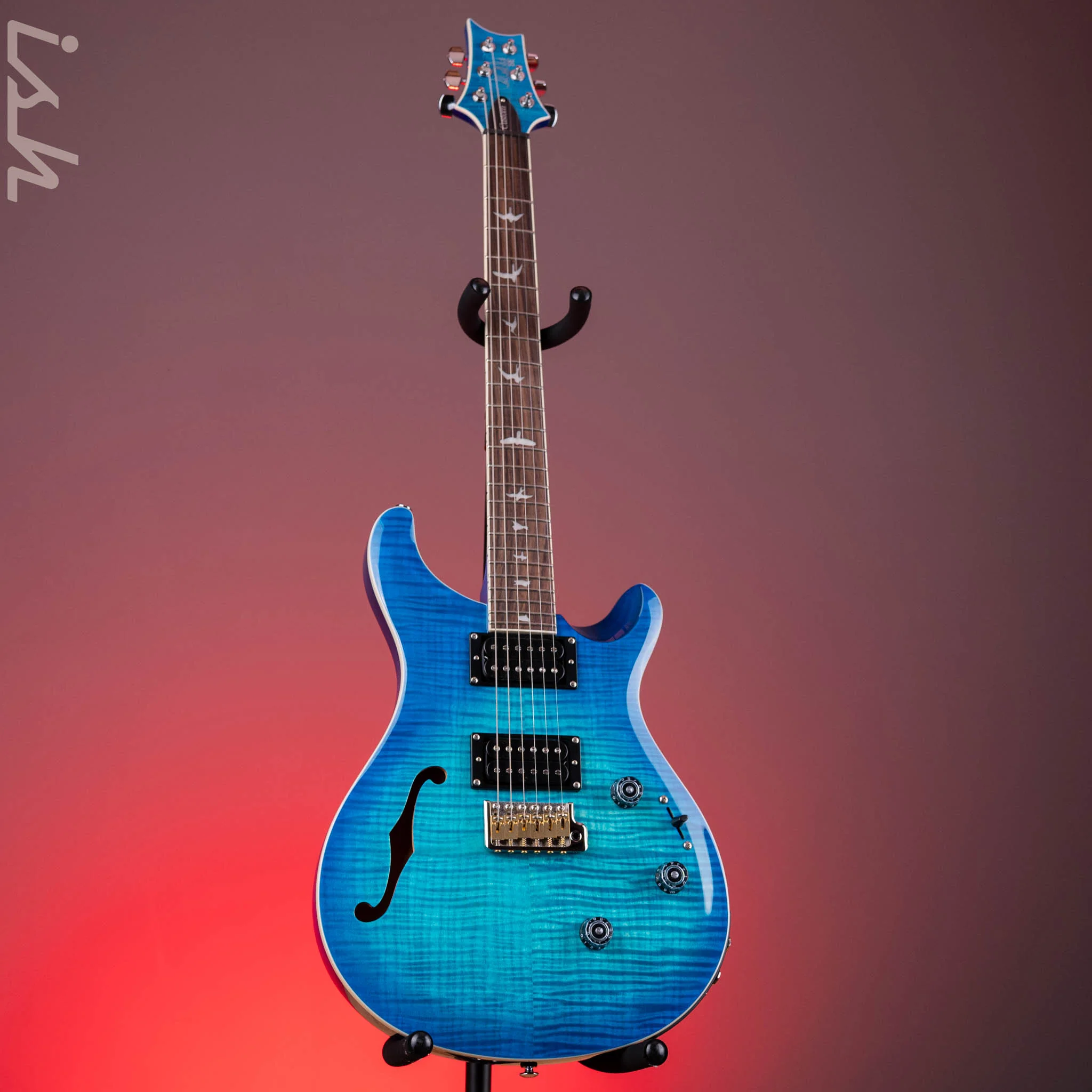 PRS SE Custom 24 Semi-Hollow Piezo Lake Blue *2025 Release!* - Image 2