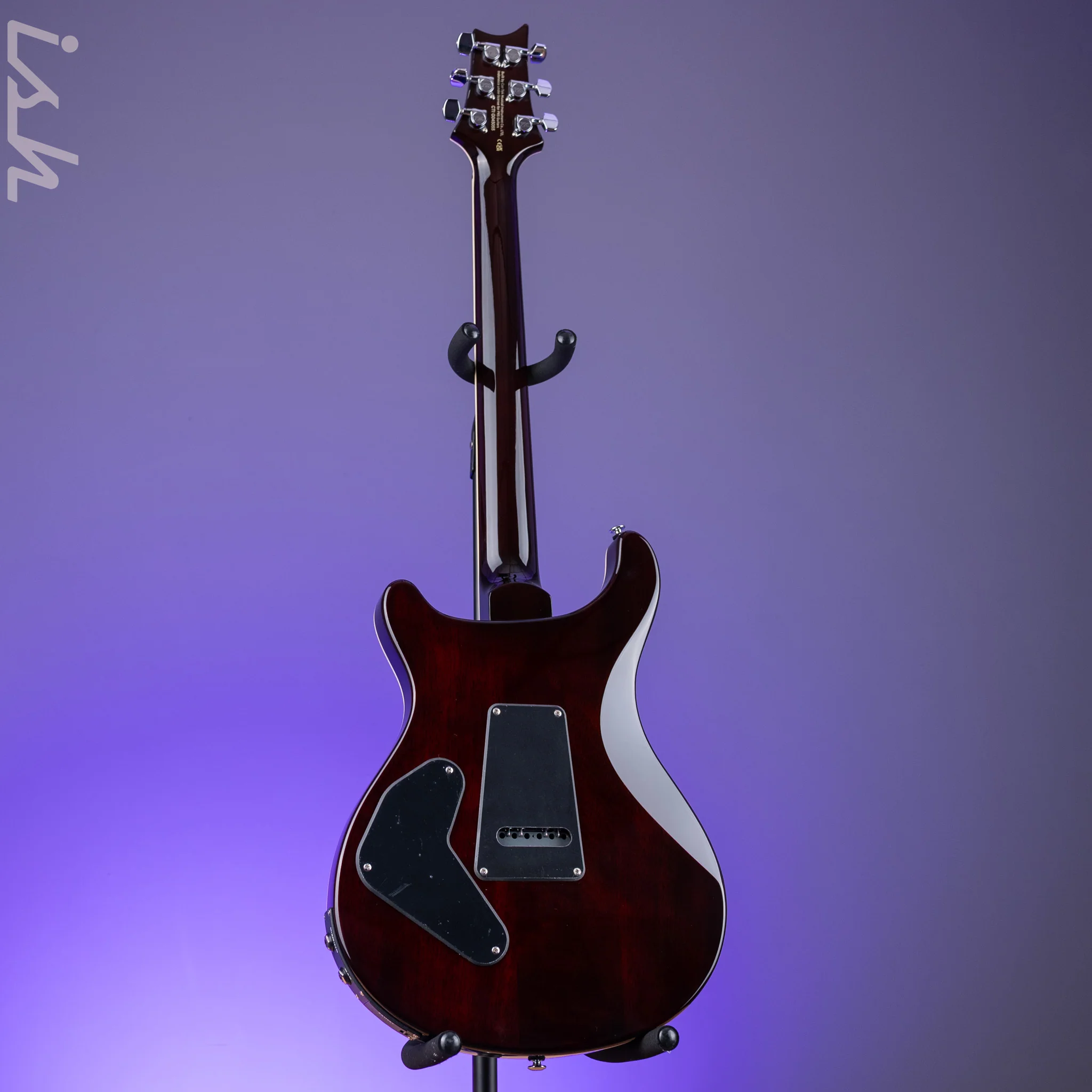 PRS SE Custom 24 Semi-Hollow Piezo Orange Tiger Smokeburst *2025 Release!* - Image 6