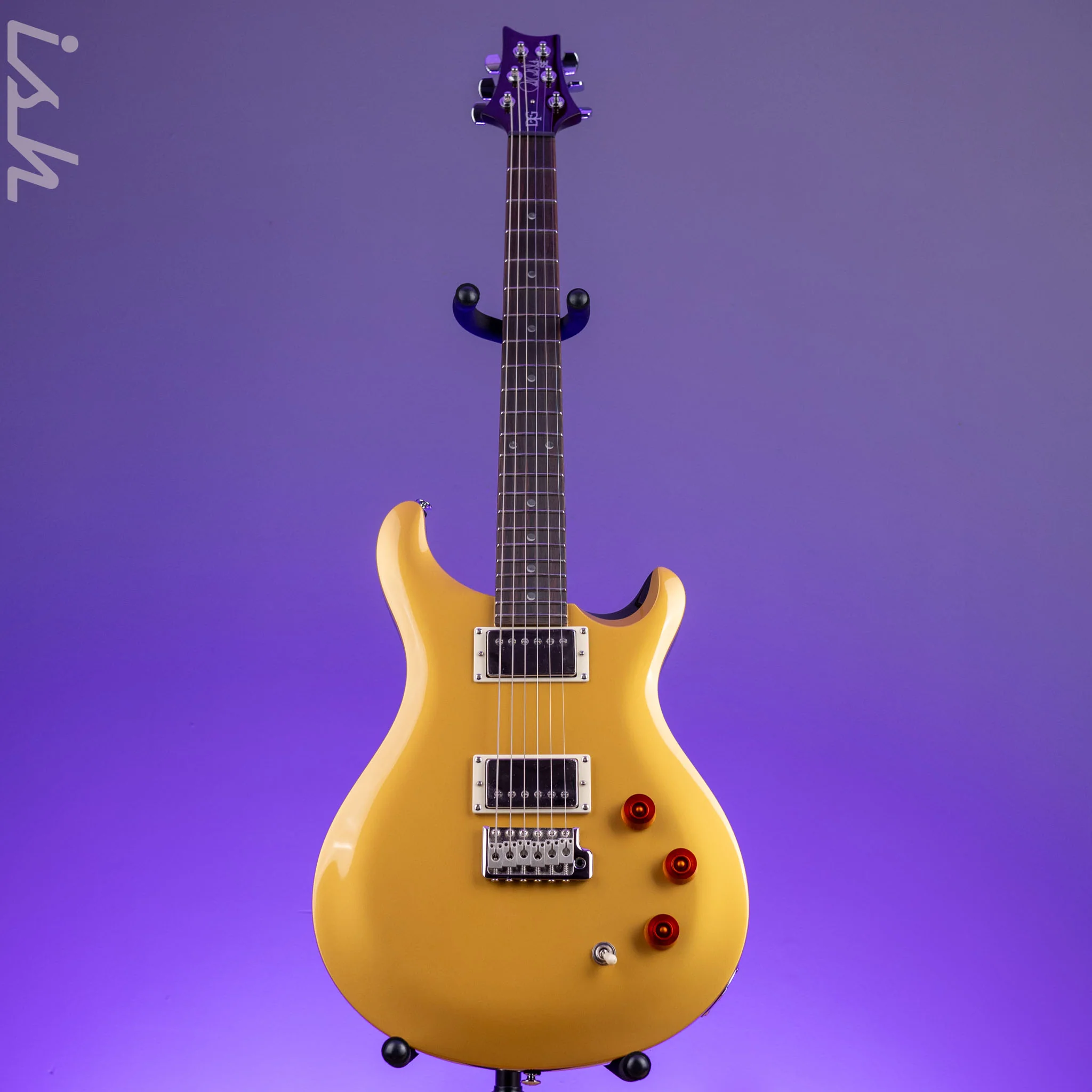 PRS SE DGT David Grissom Electric Guitar Gold Top - Image 2