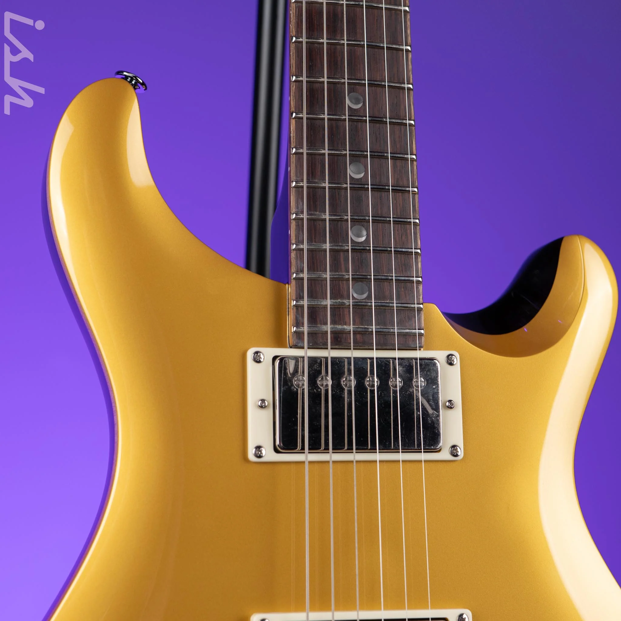 PRS SE DGT David Grissom Electric Guitar Gold Top - Image 3