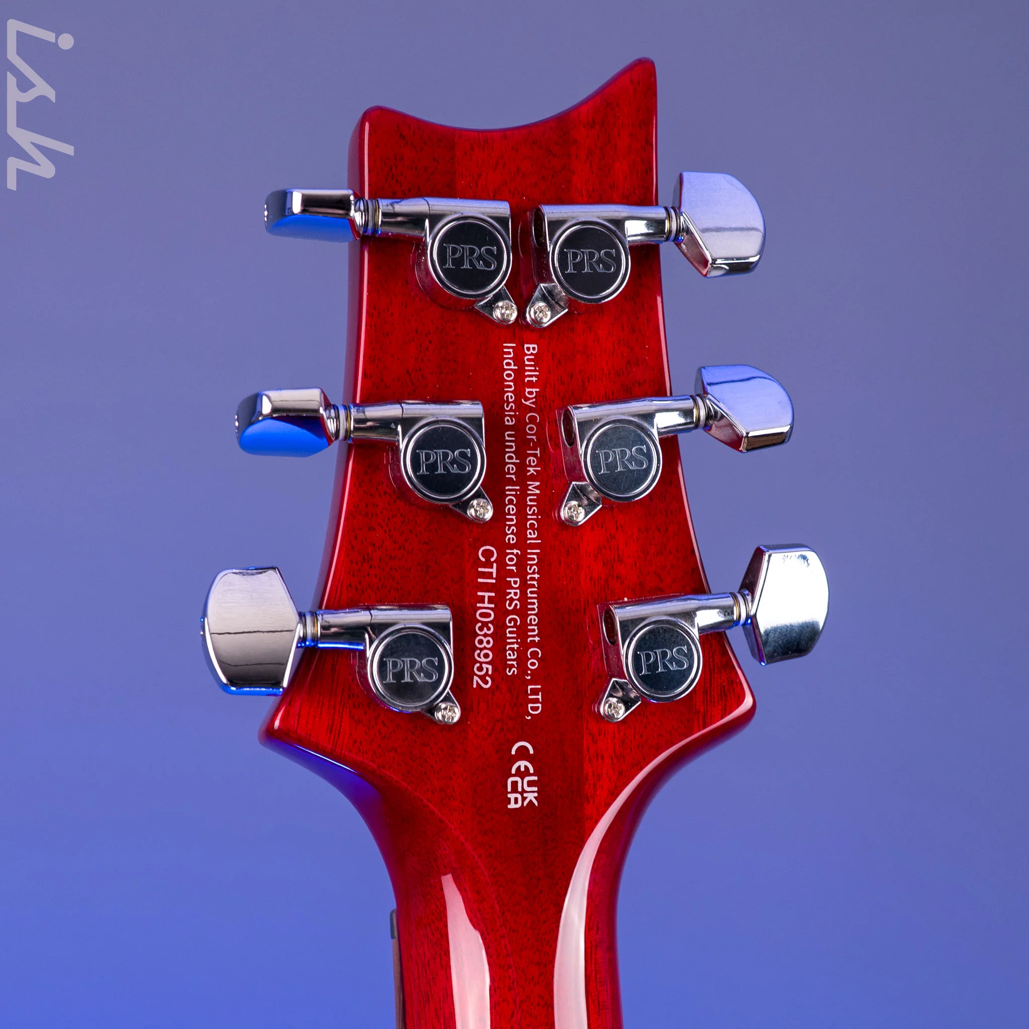 PRS SE DGT Standard Moon Inlay Vintage Cherry - Image 11