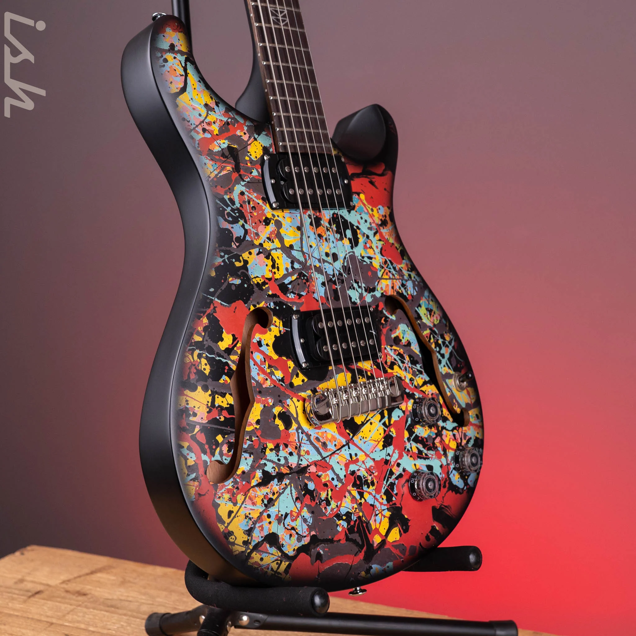 PRS SE Ed Sheeran Cosmic Splash Hollowbody I Baritone - Image 3