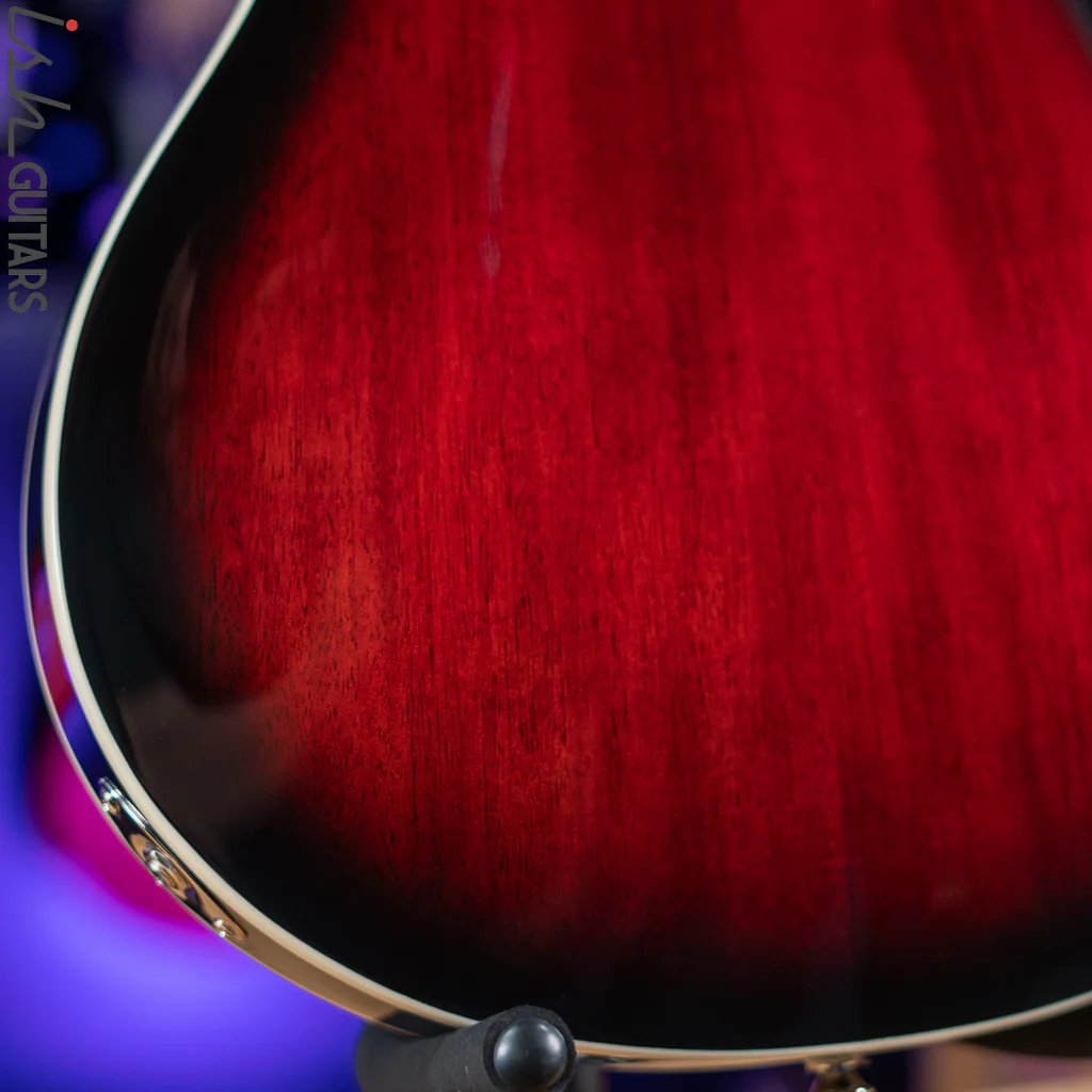 2021 PRS SE Hollowbody Standard Electric Guitar Fire Red Burst - Image 10