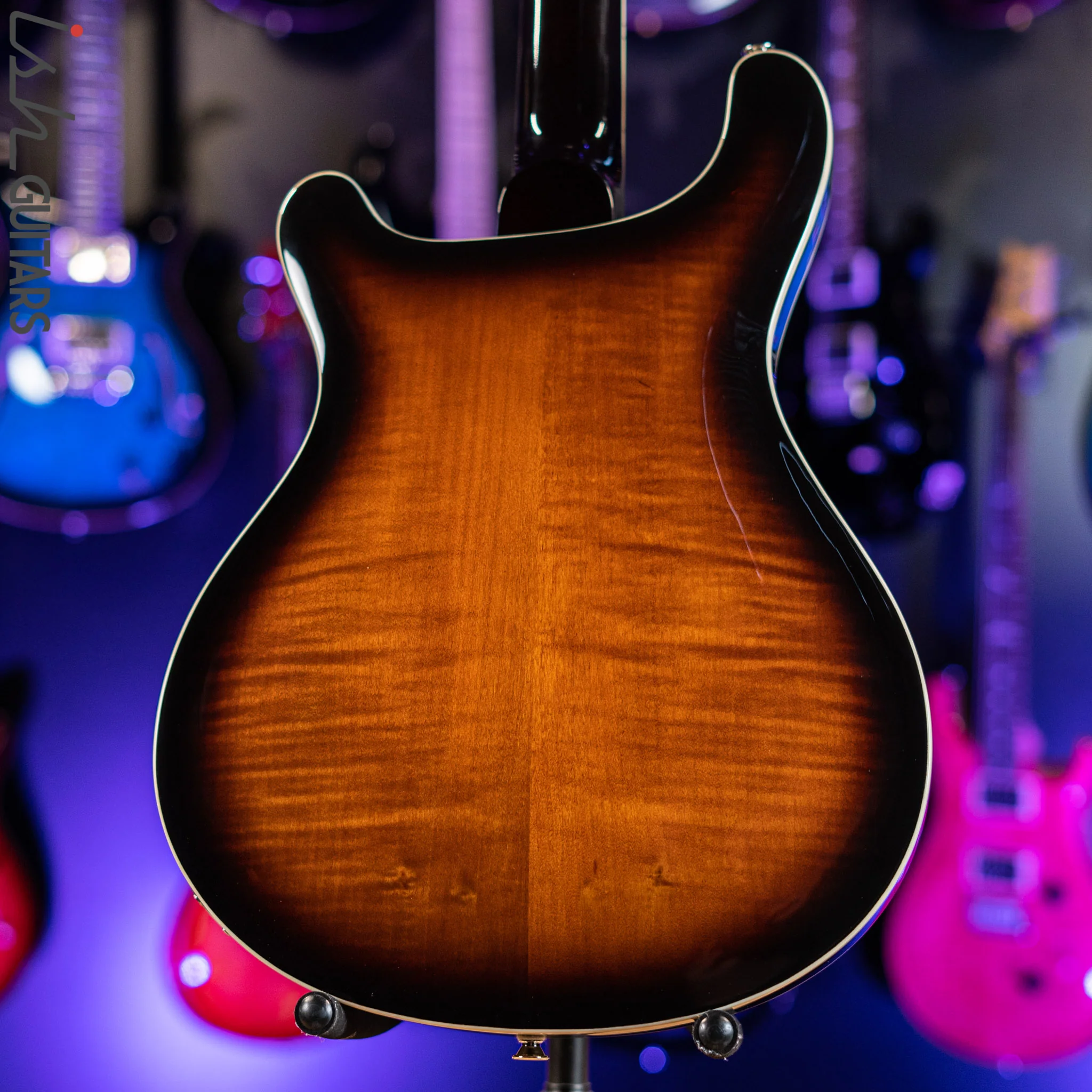 PRS SE Hollowbody II Black Gold Sunburst - Image 7
