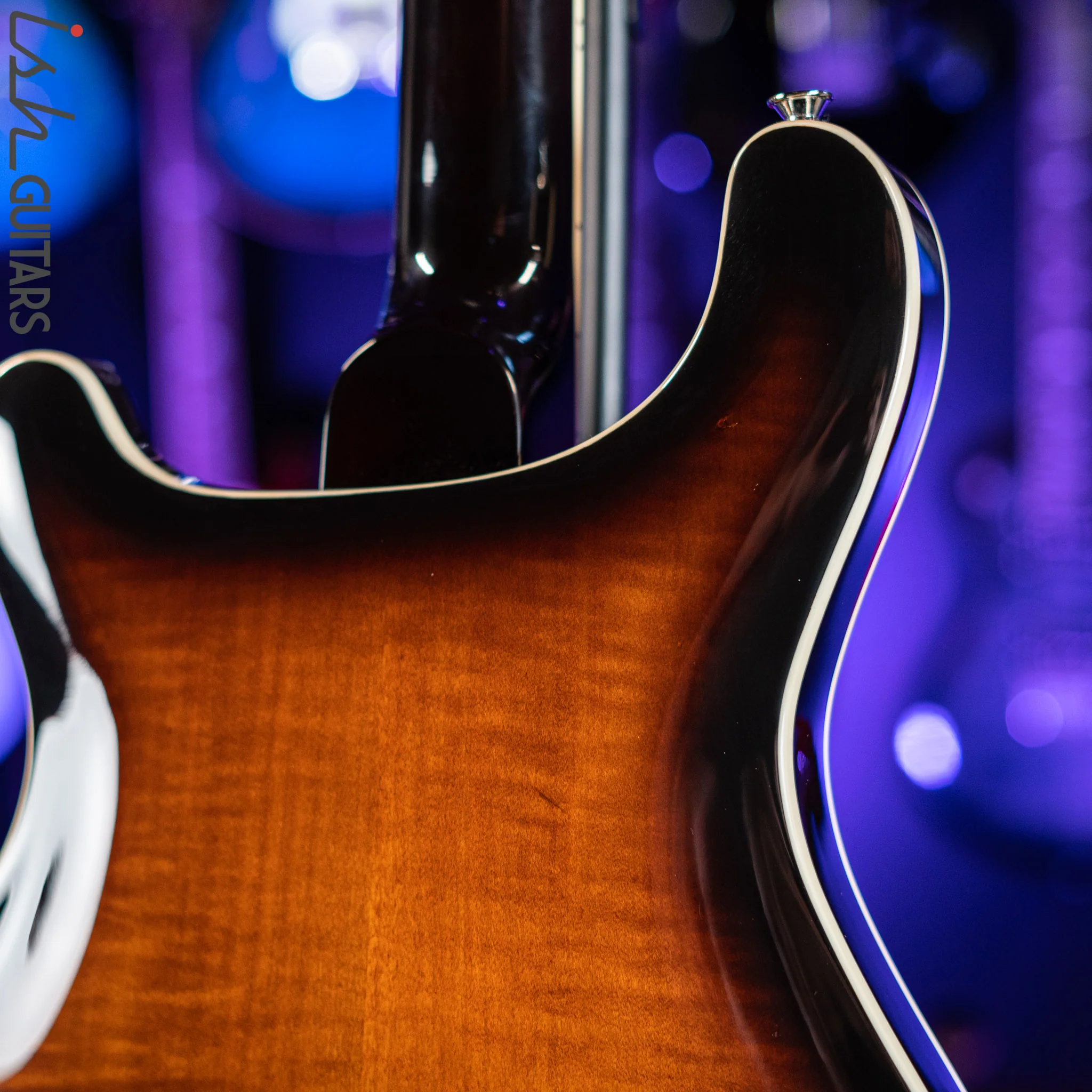 PRS SE Hollowbody II Black Gold Sunburst - Image 8
