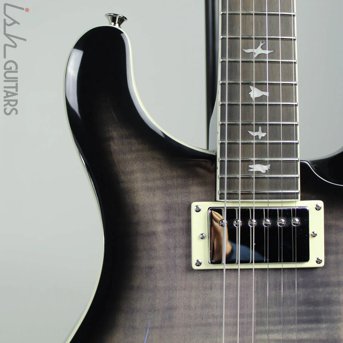 PRS SE Hollowbody II Charcoal Burst - Image 3
