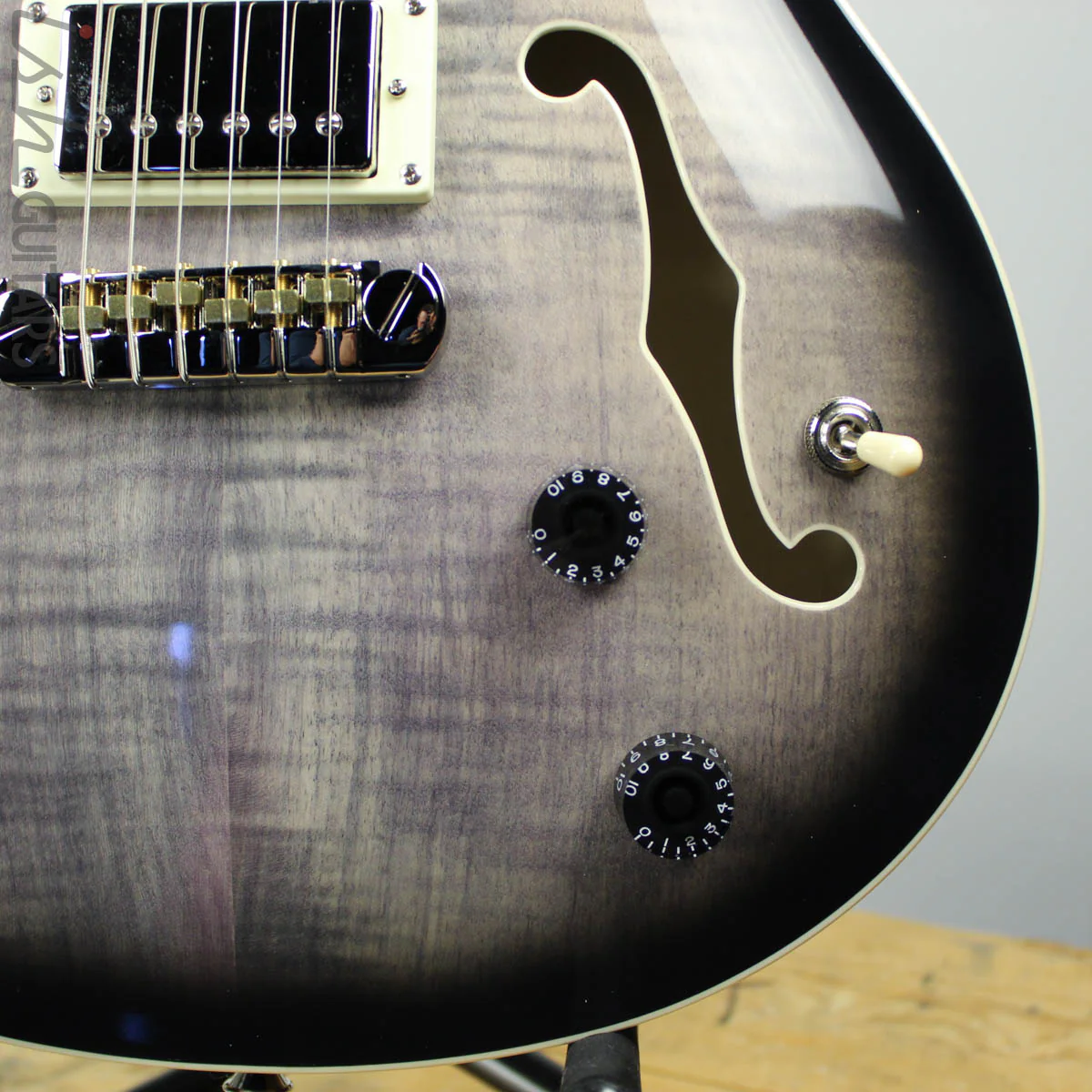 PRS SE Hollowbody II Charcoal Burst - Image 4