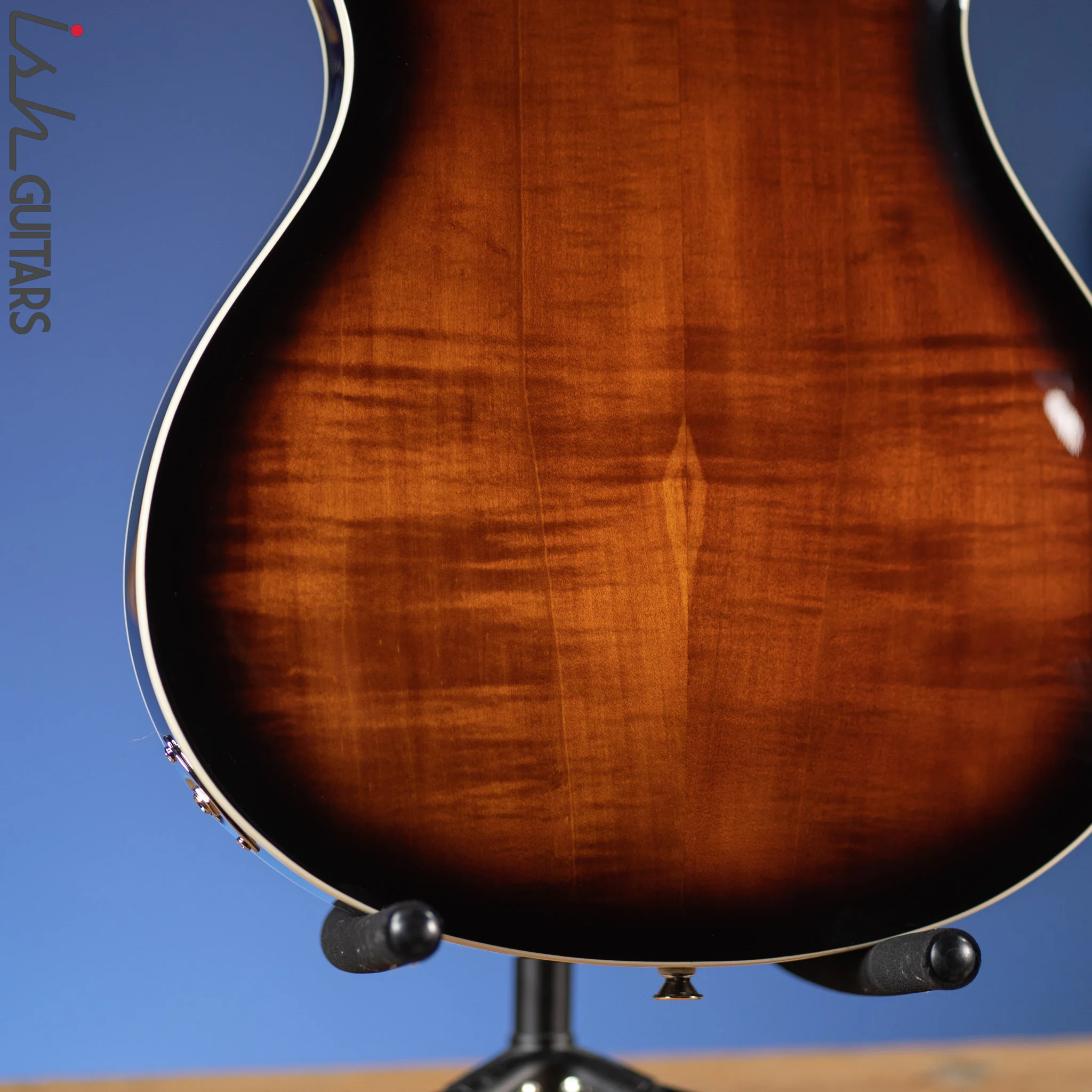 PRS SE Hollowbody II Electric Guitar Black Gold Sunburst - Image 9