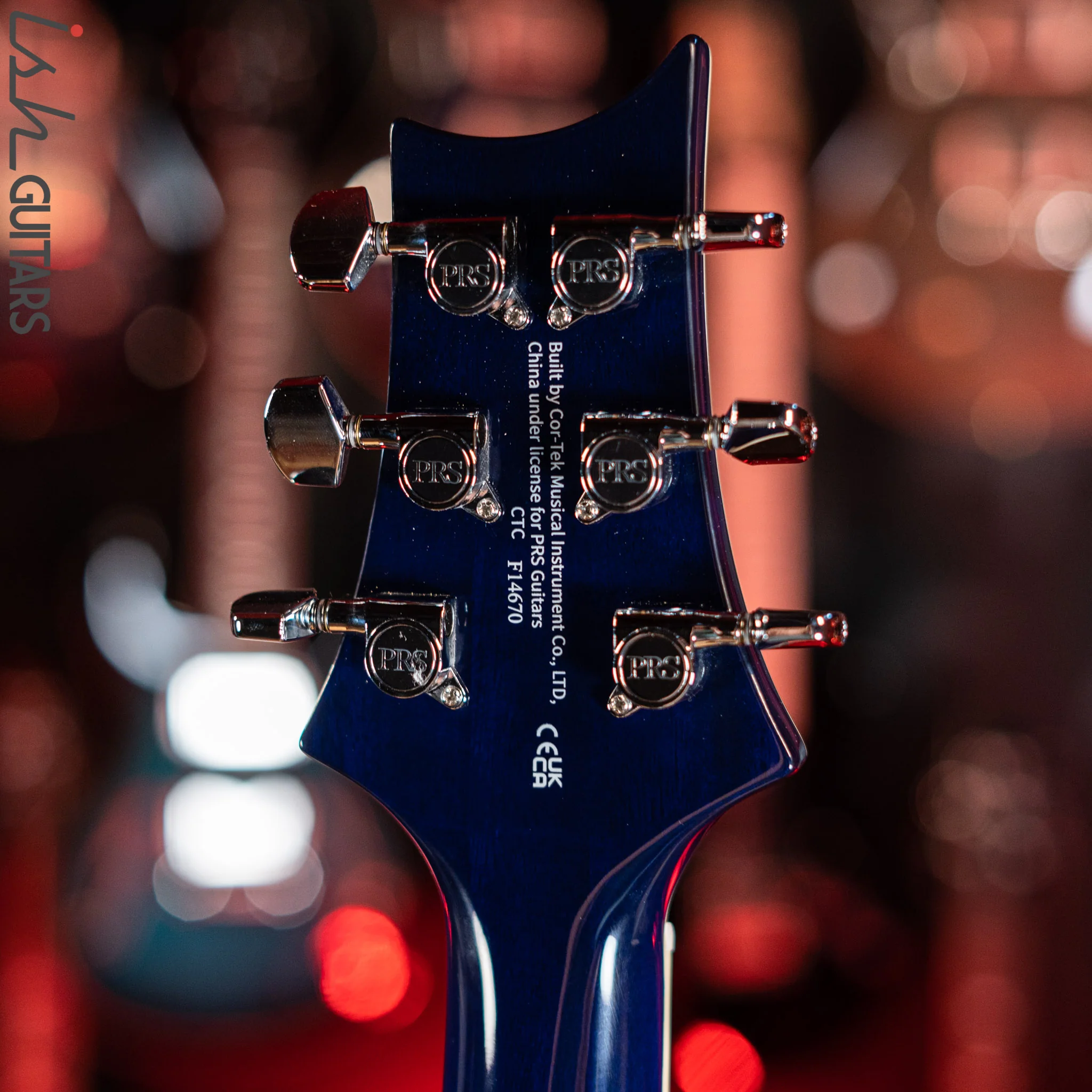 PRS SE Hollowbody II Faded Blue Burst - Image 10