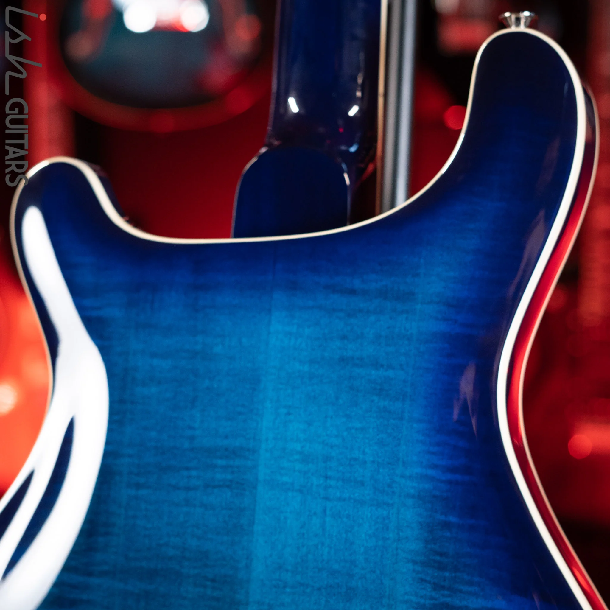 PRS SE Hollowbody II Faded Blue Burst - Image 8